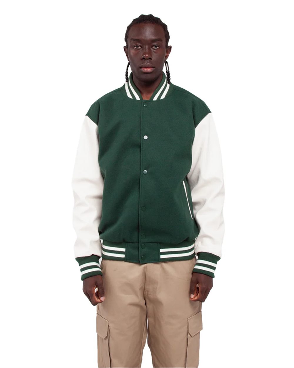Shaka Wear Letterman Jacket - SHLLJ