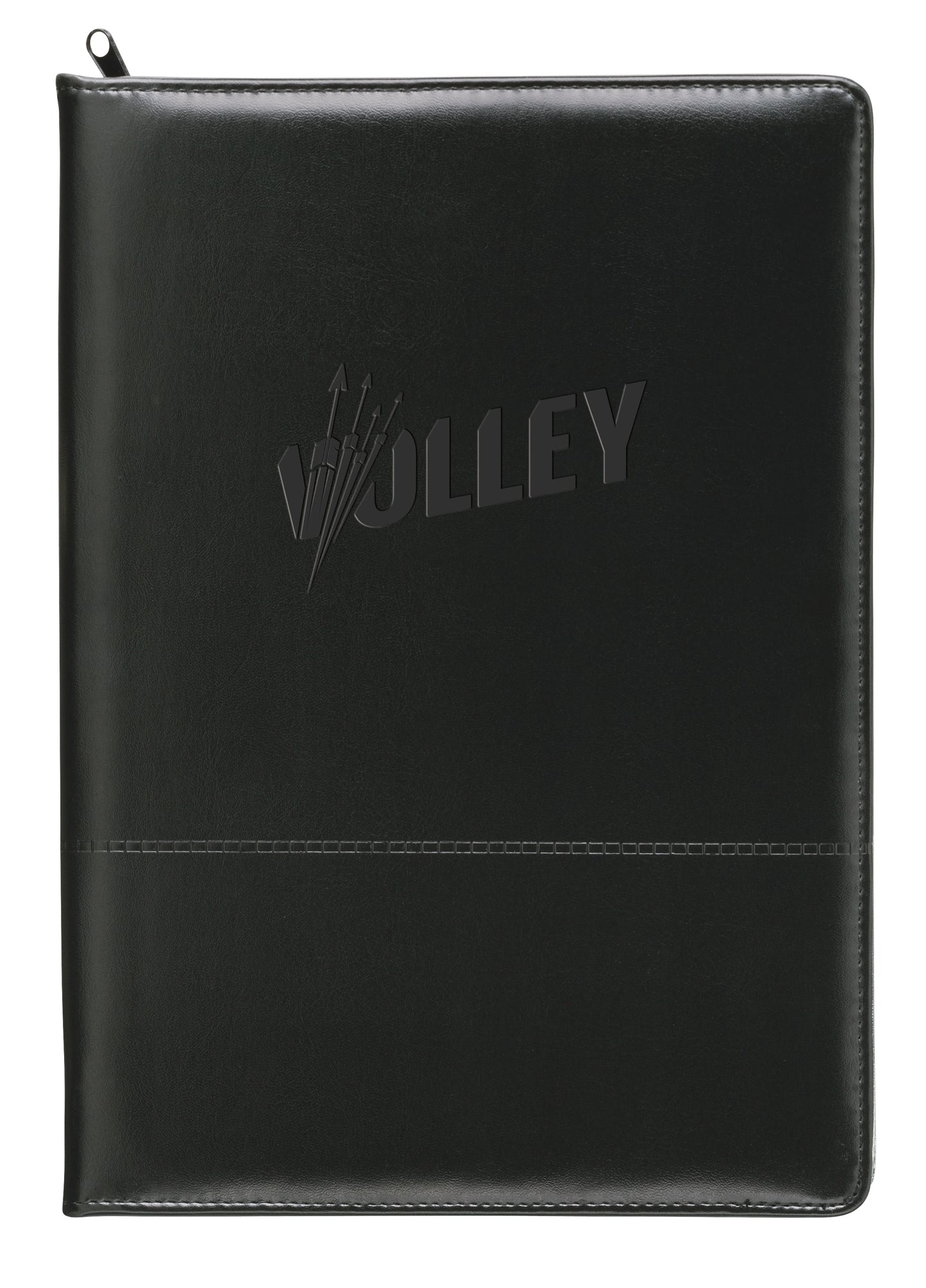 Good Value Script Zippered Padfolio-15136