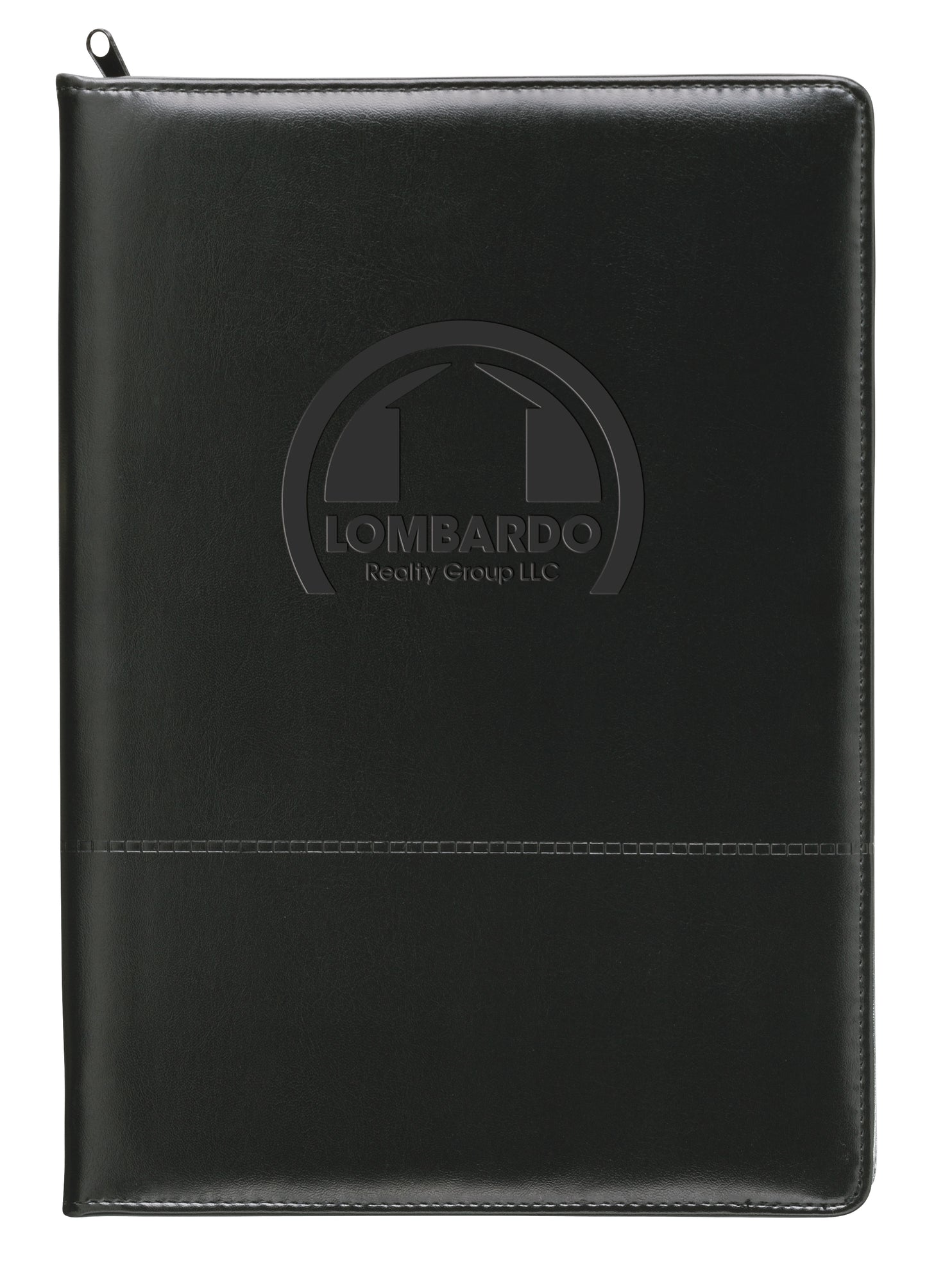 Good Value Script Zippered Padfolio-15136