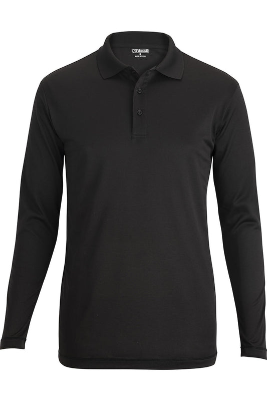 Mini Pique Long Sleeve Unisex Polo