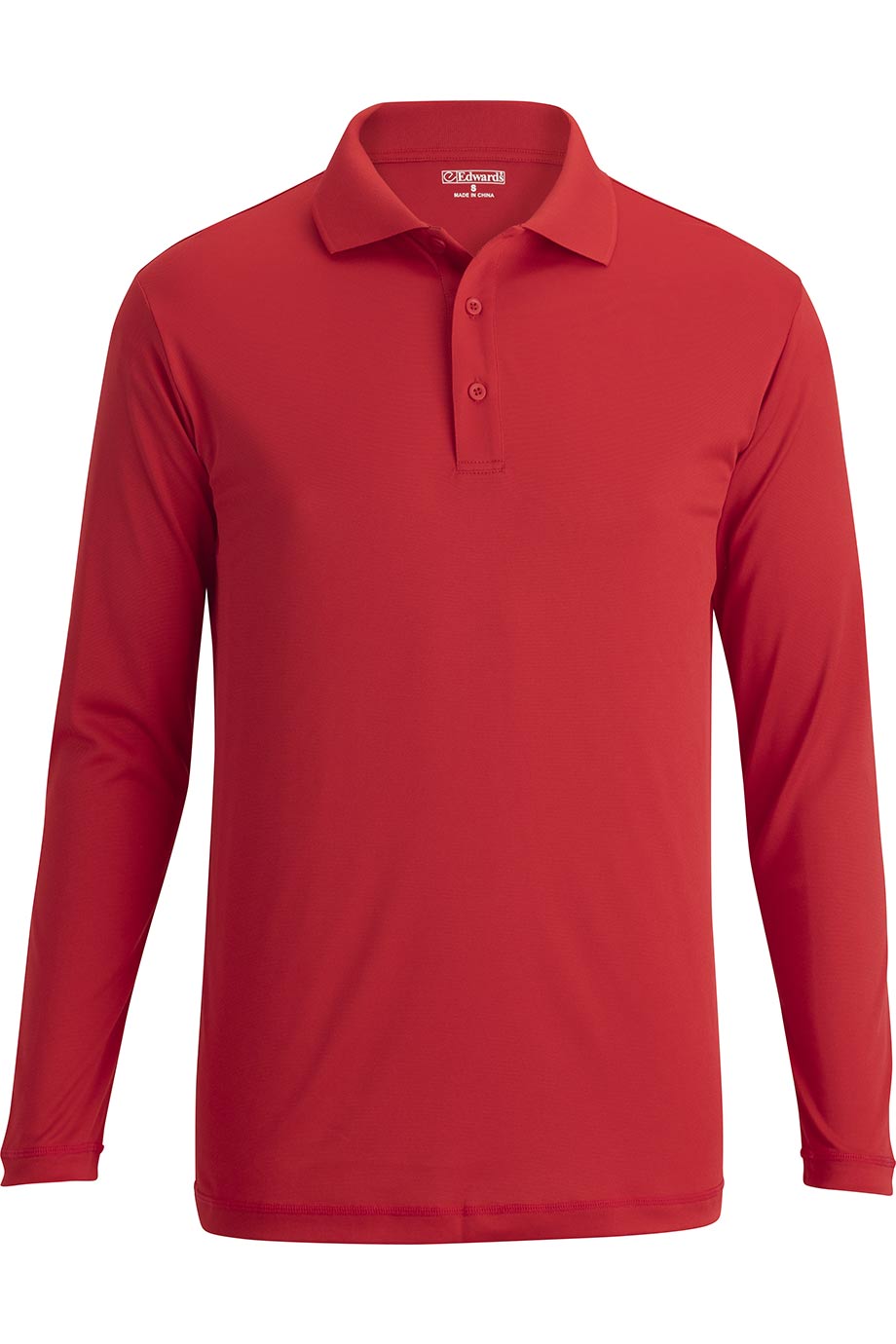 Mini Pique Long Sleeve Unisex Polo - 1527