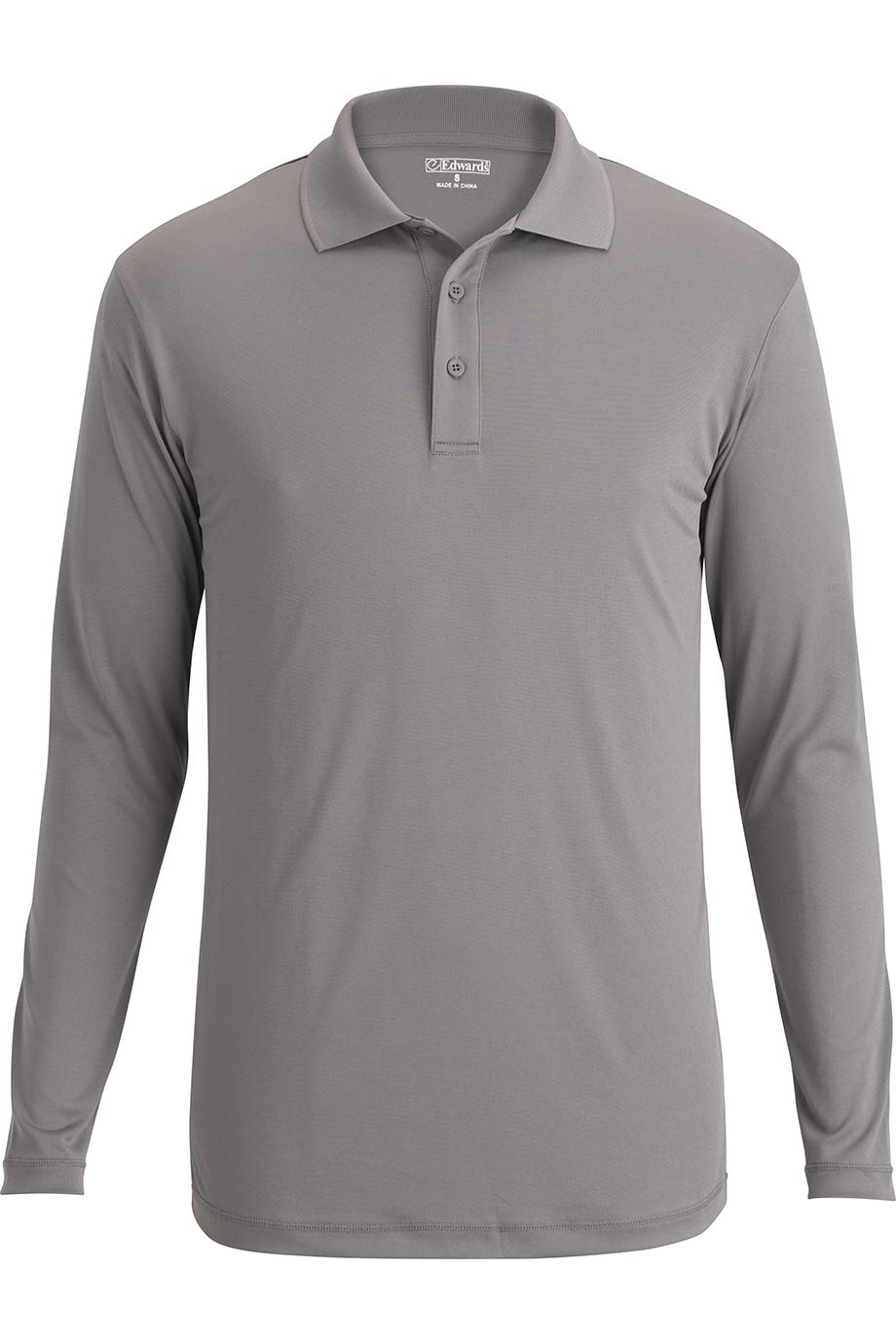 Mini Pique Long Sleeve Unisex Polo