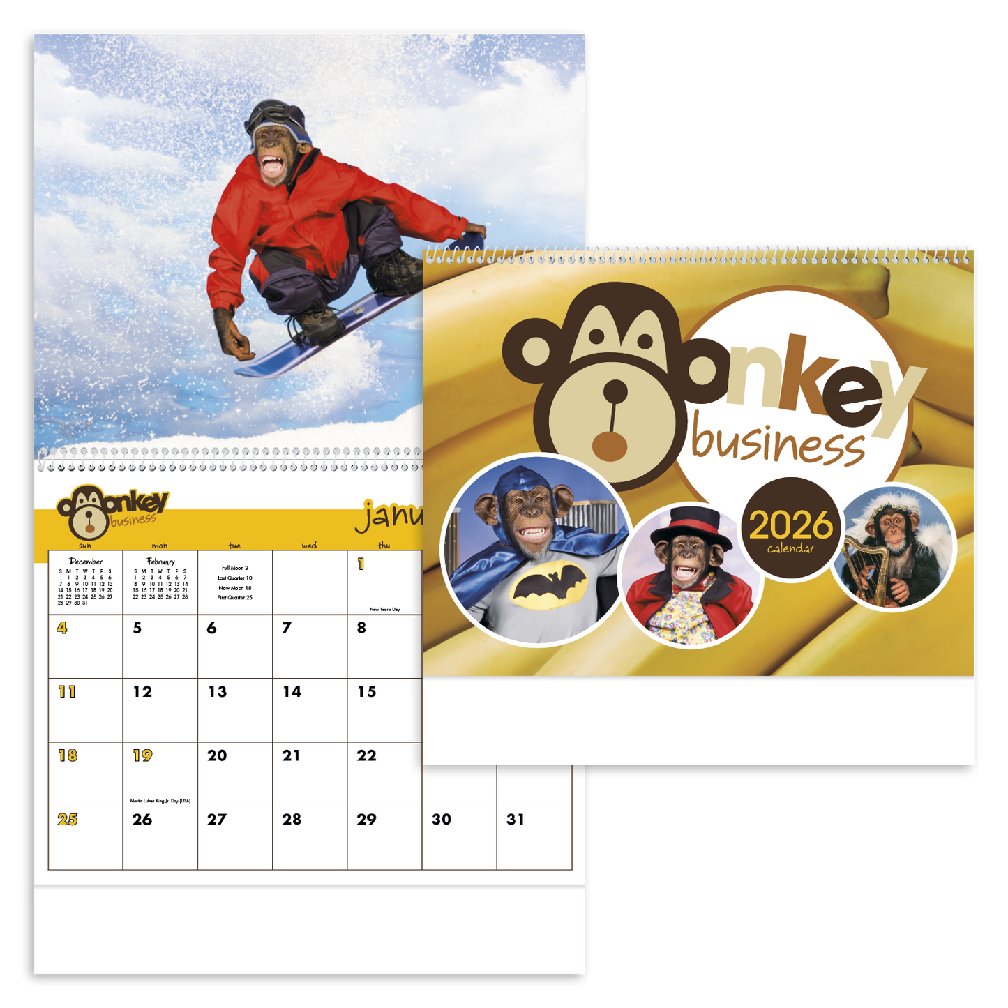 Triumph Calendars Monkey Business Calendar-1552