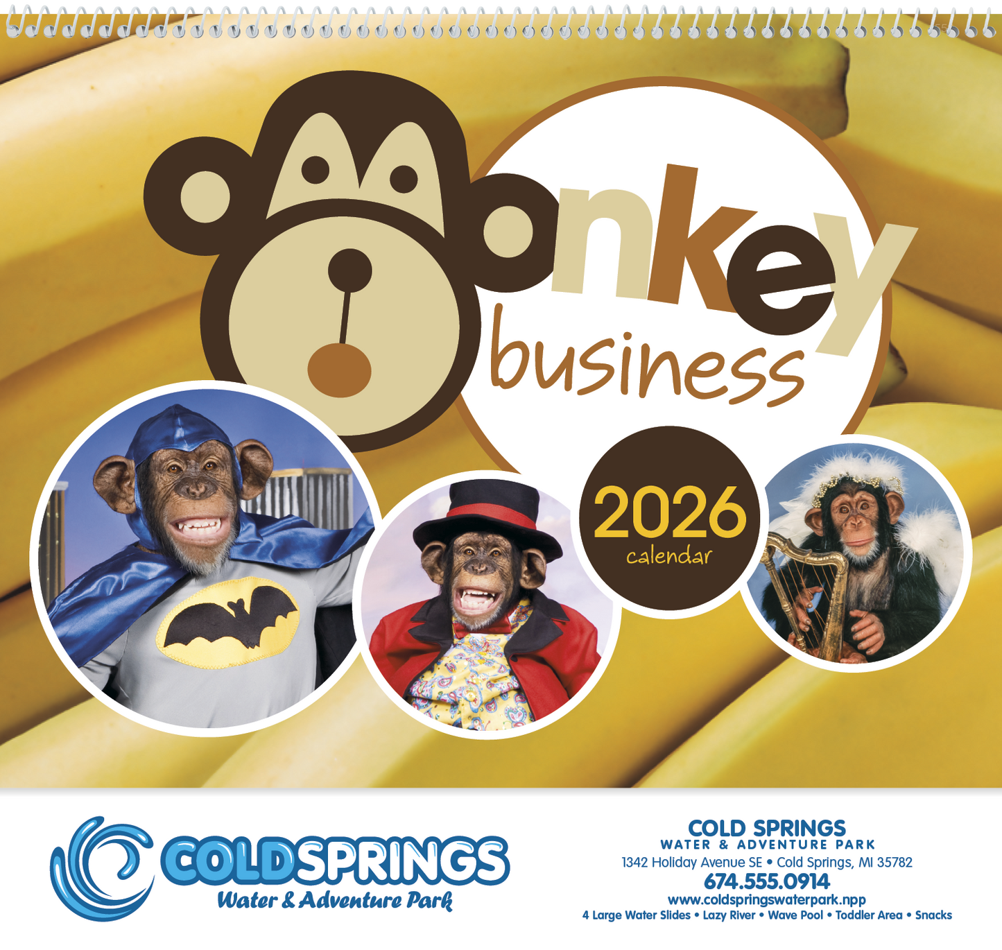 Triumph Calendars Monkey Business Calendar-1552