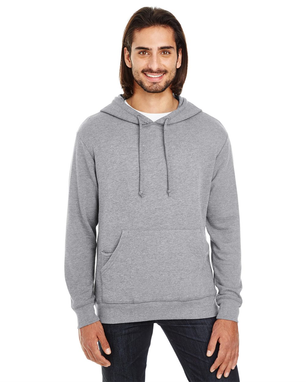 Threadfast Apparel Tri-Blend French Terry Hooded Sweatshirt - 321H