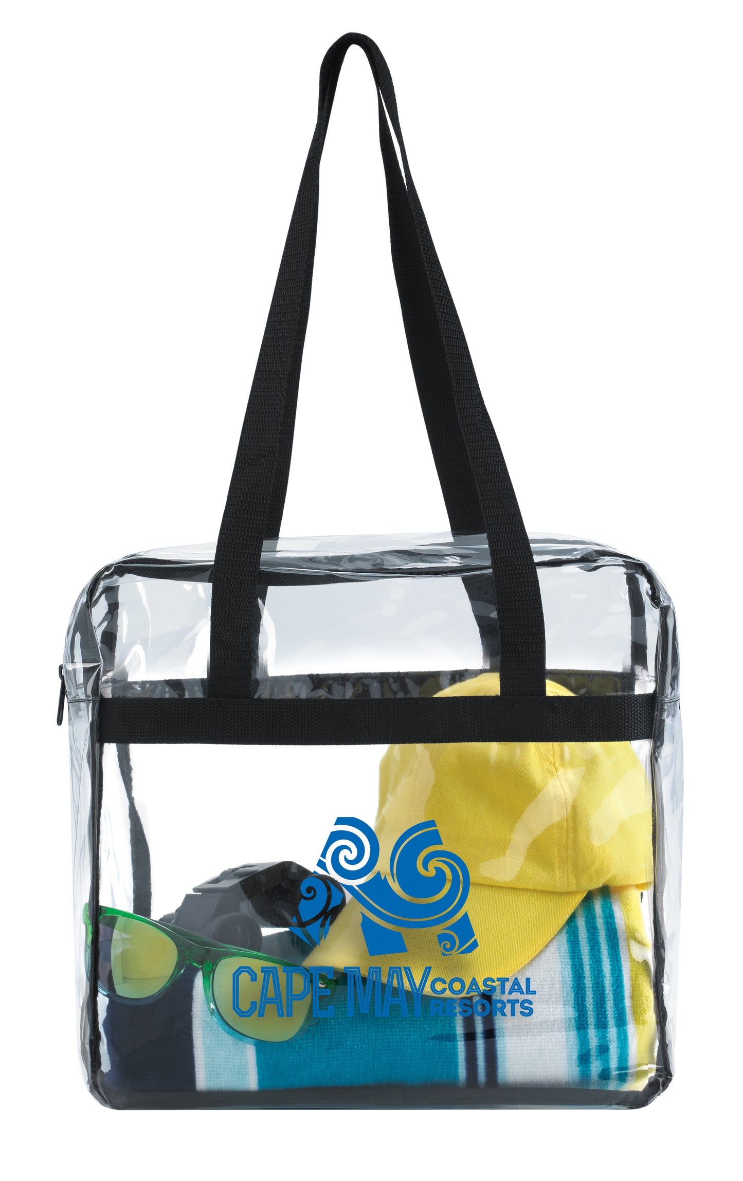Good Value Clear Zippered Tote-15762