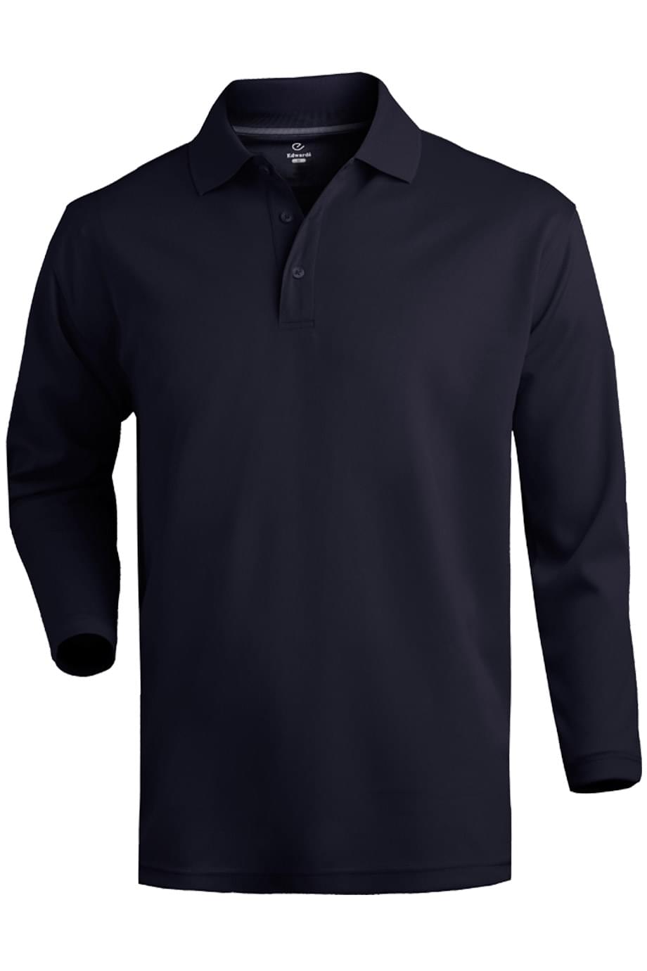 Hi Performance Mesh Unisex Long Sleeve Polo - 1578