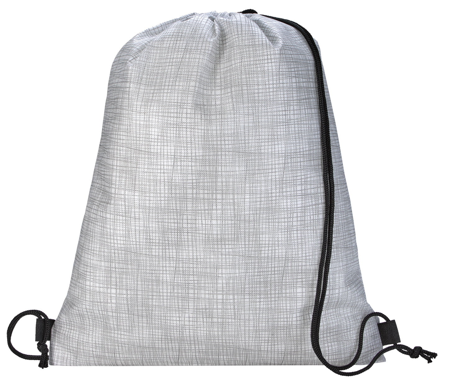 Good Value NonWoven Shimmer Drawstring Backpack-15921