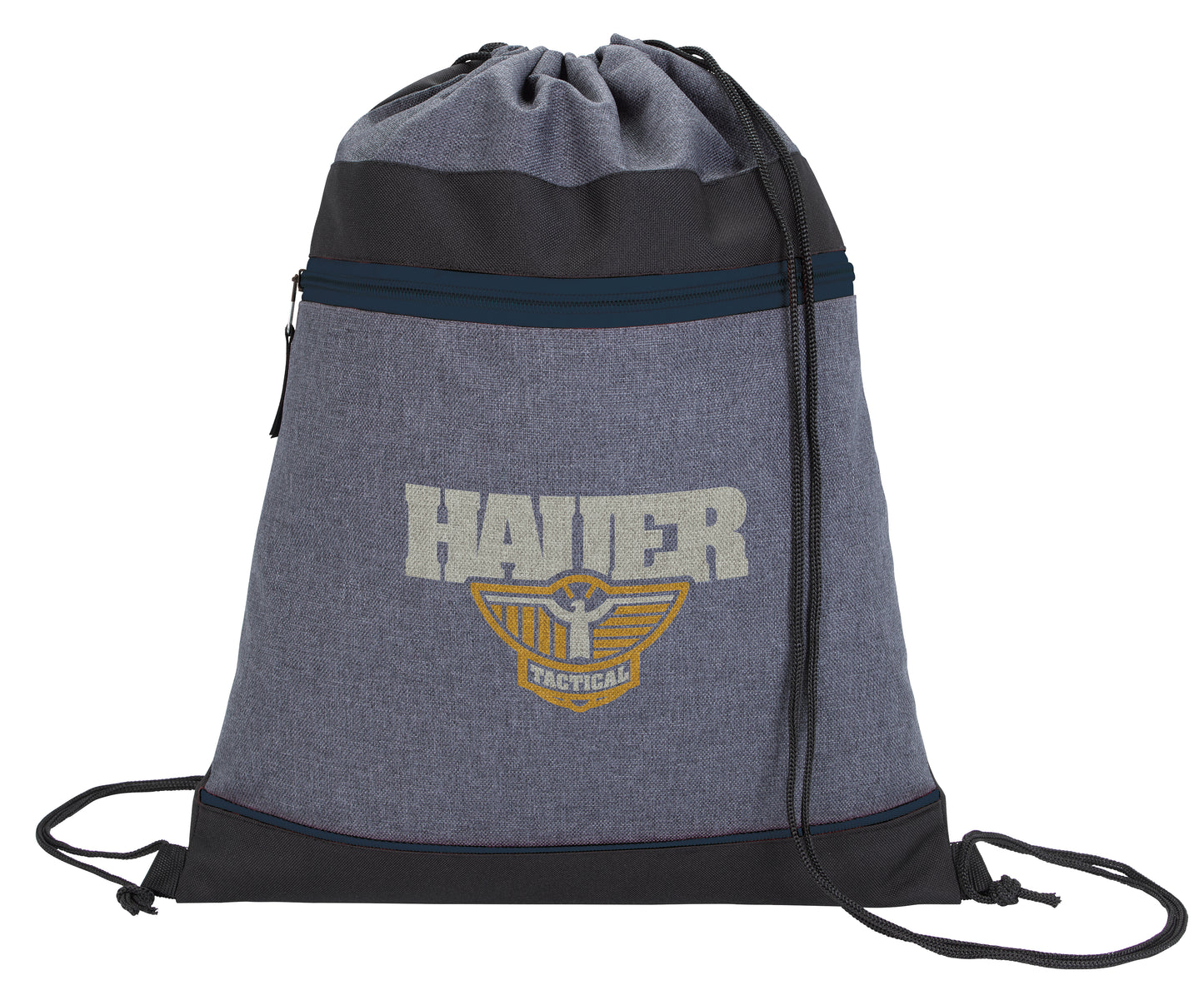 Good Value RPET TwoTone Drawstring Backpack-16167
