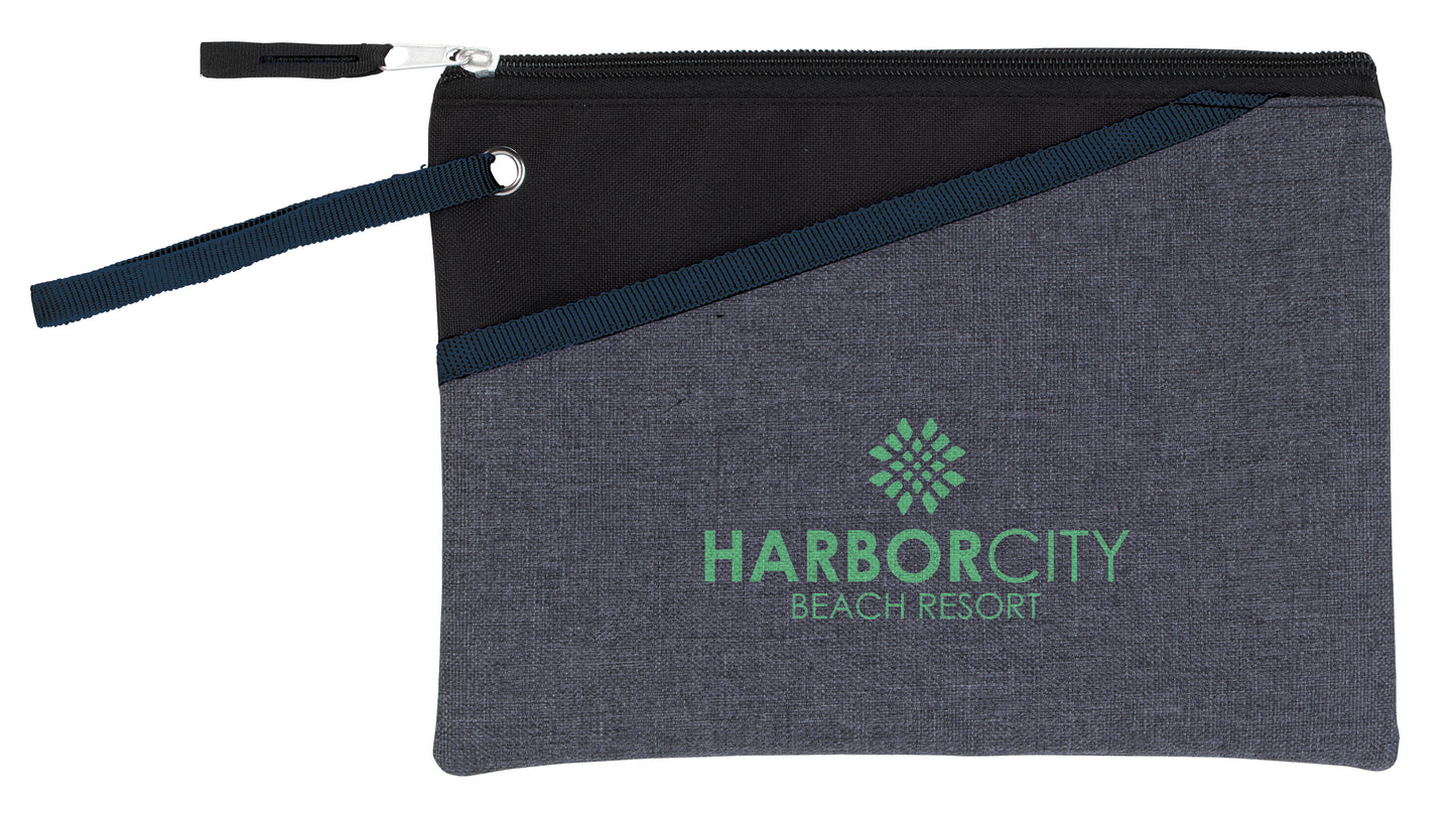 Good Value RPET TwoTone Pouch-16168