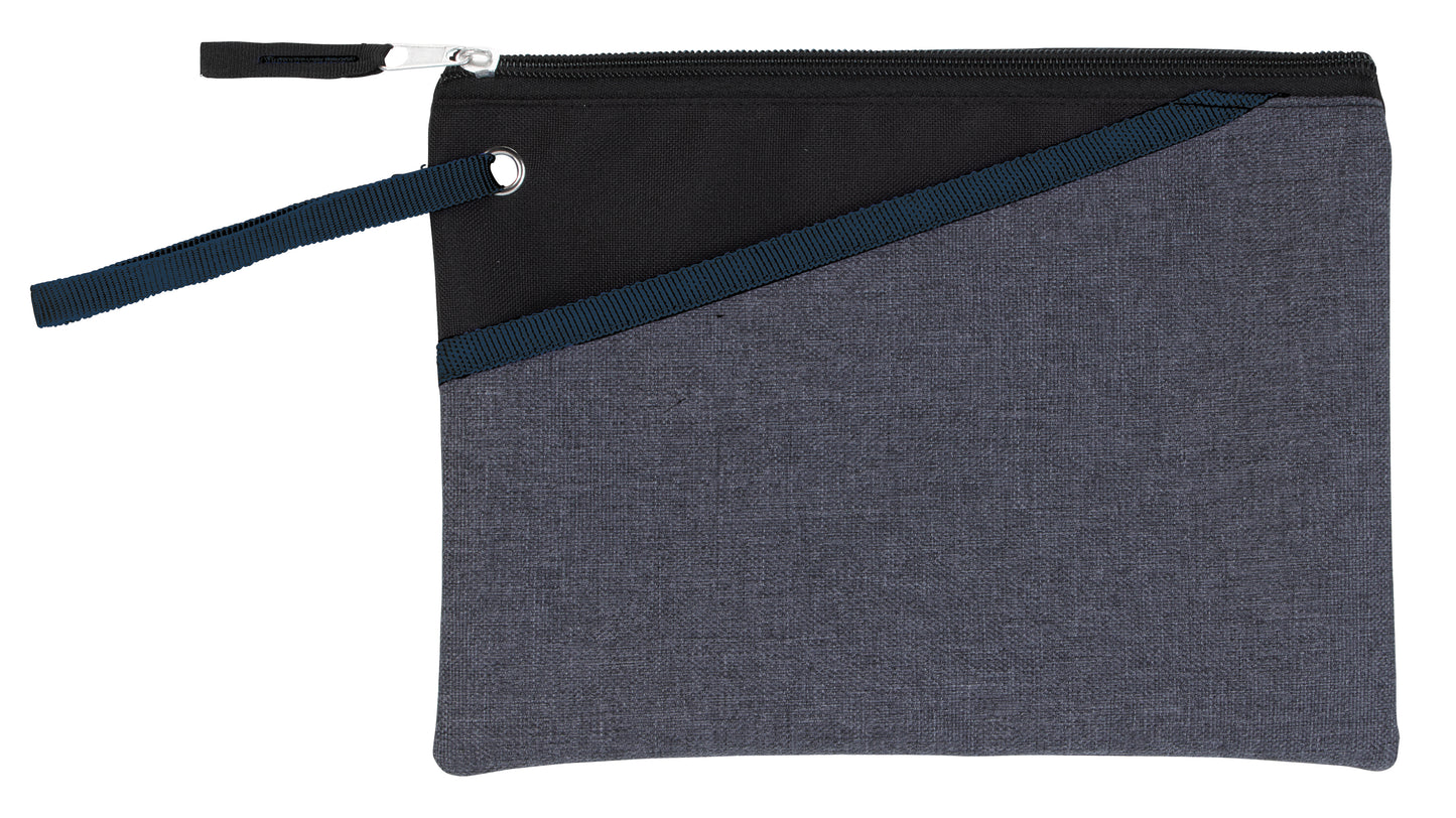 Good Value RPET TwoTone Pouch-16168