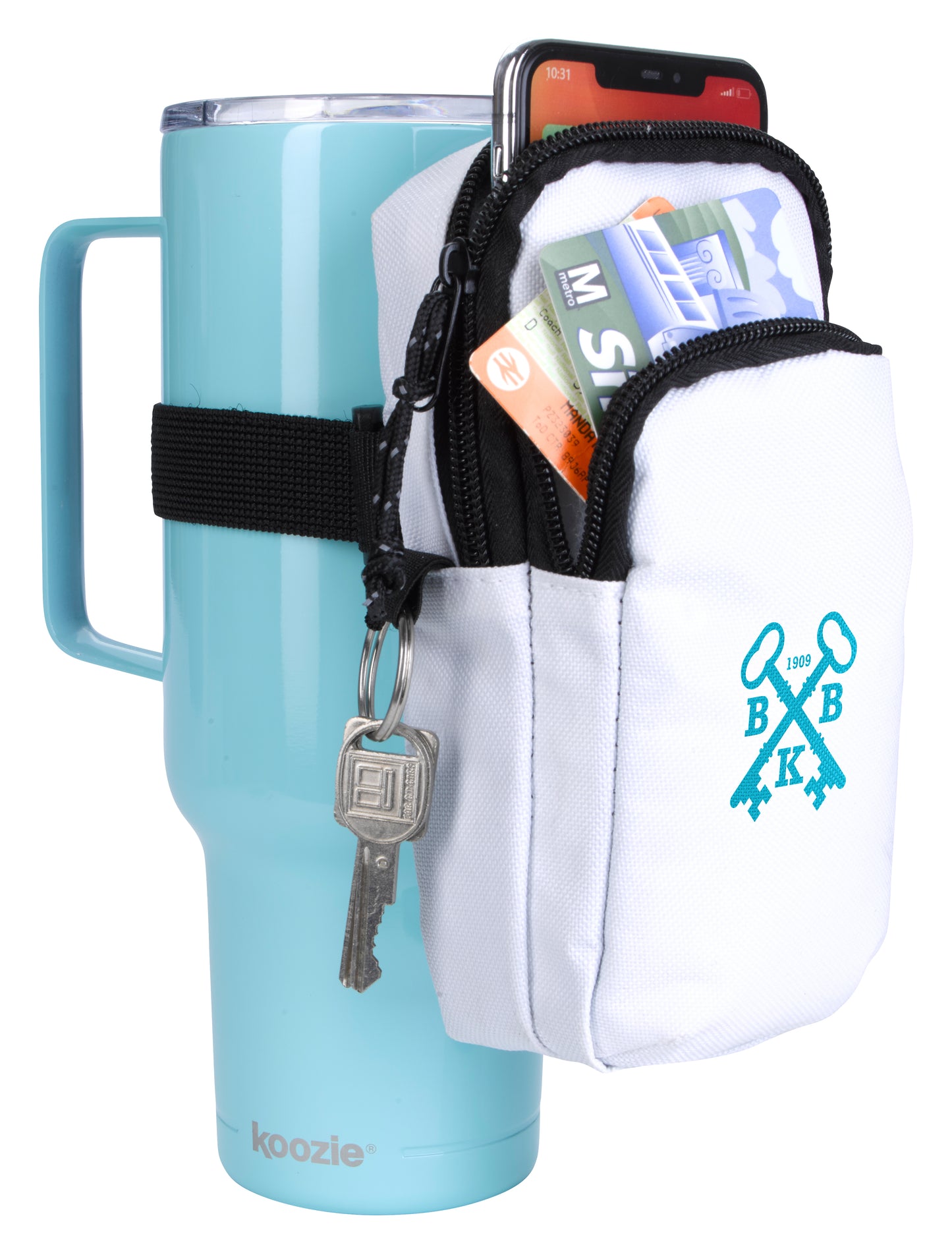 Koozie Boho Water Bottle Pouch-16253