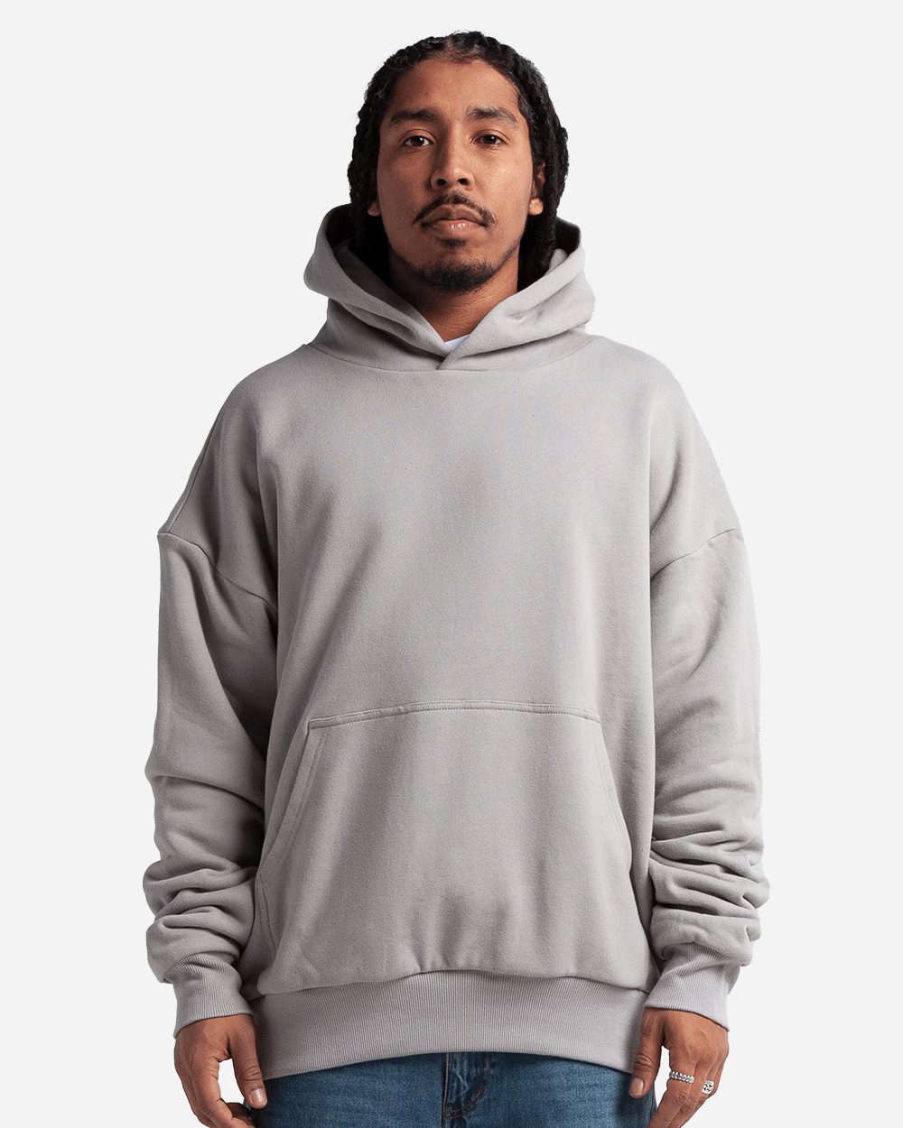 Shaka Wear Garment-Dyed Double Layer Reversible Hooded Sweatshirt - SHDLP