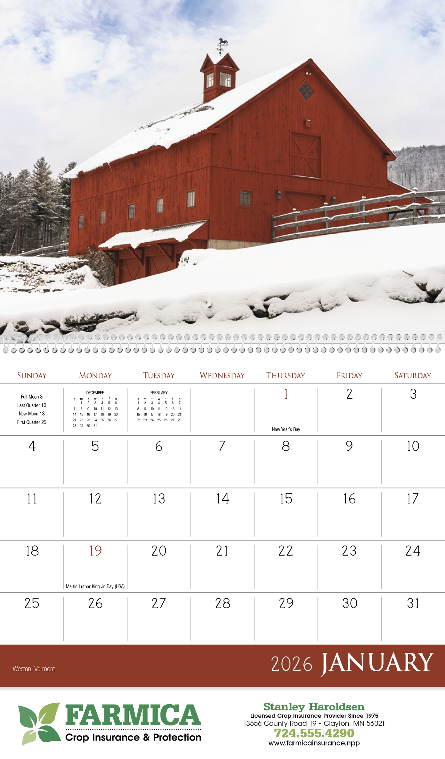 Triumph Calendars Barns Calendar-1700