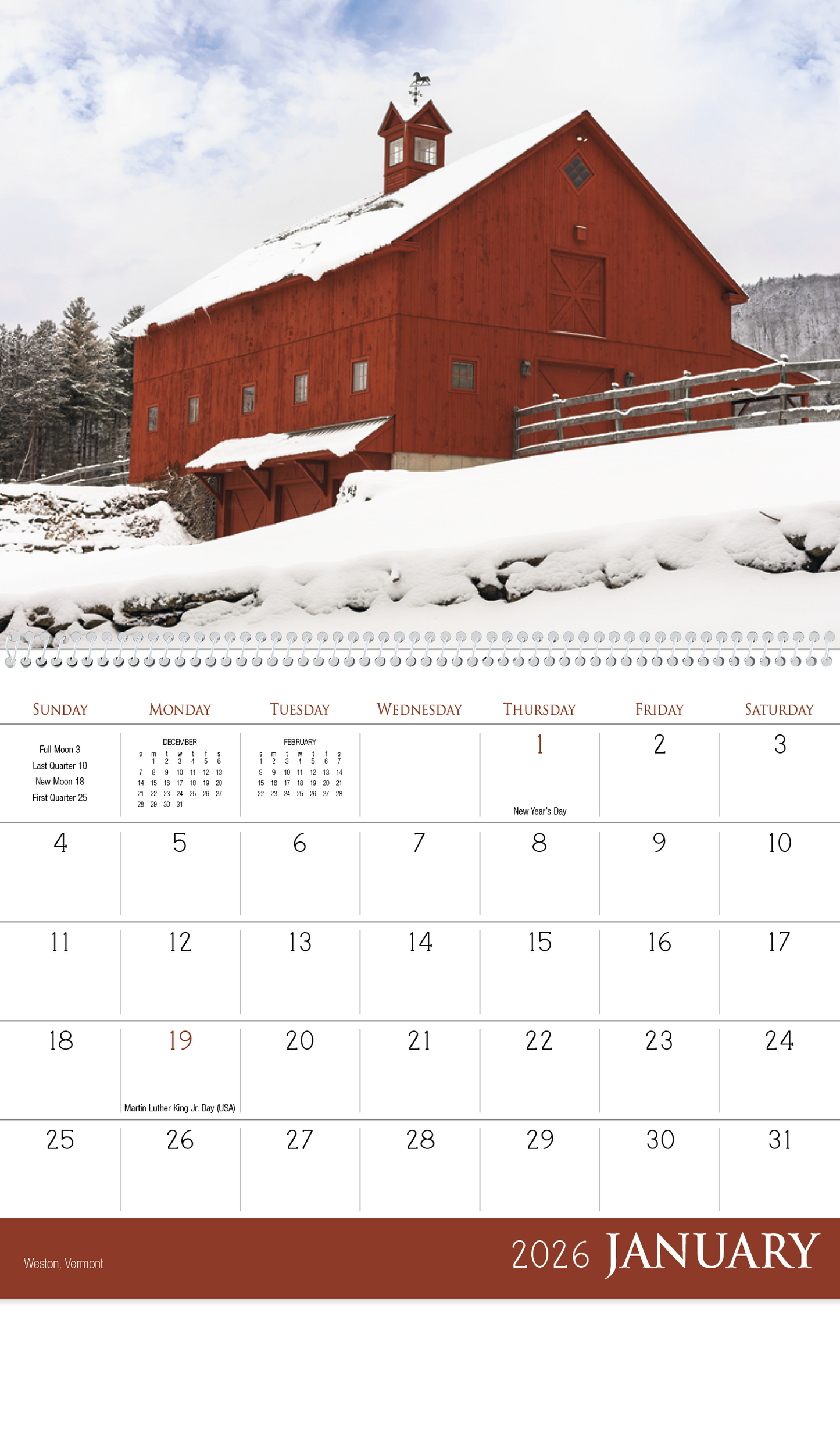 Triumph Calendars Barns Calendar-1700