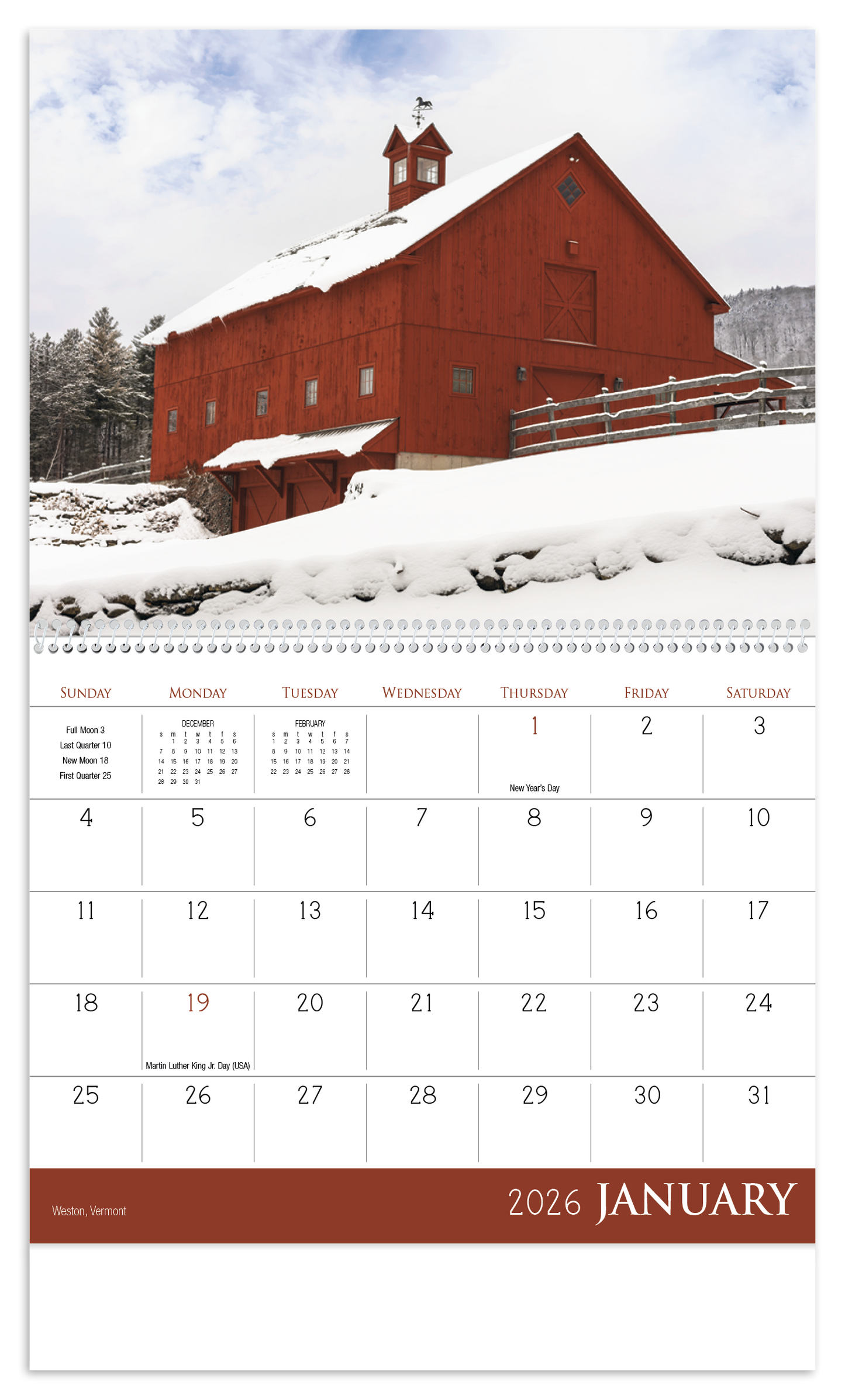 Triumph Calendars Barns Calendar-1700