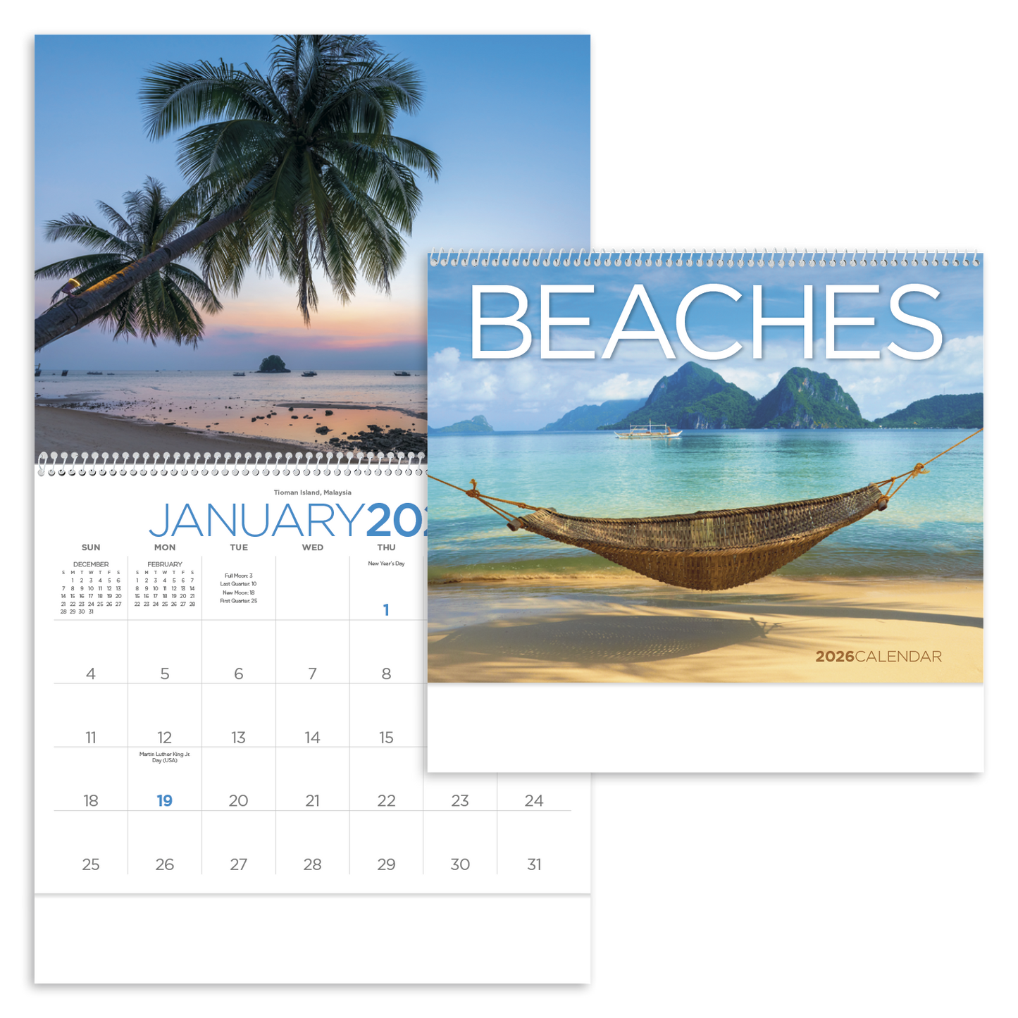 Triumph Calendars Beaches Calendar-1708