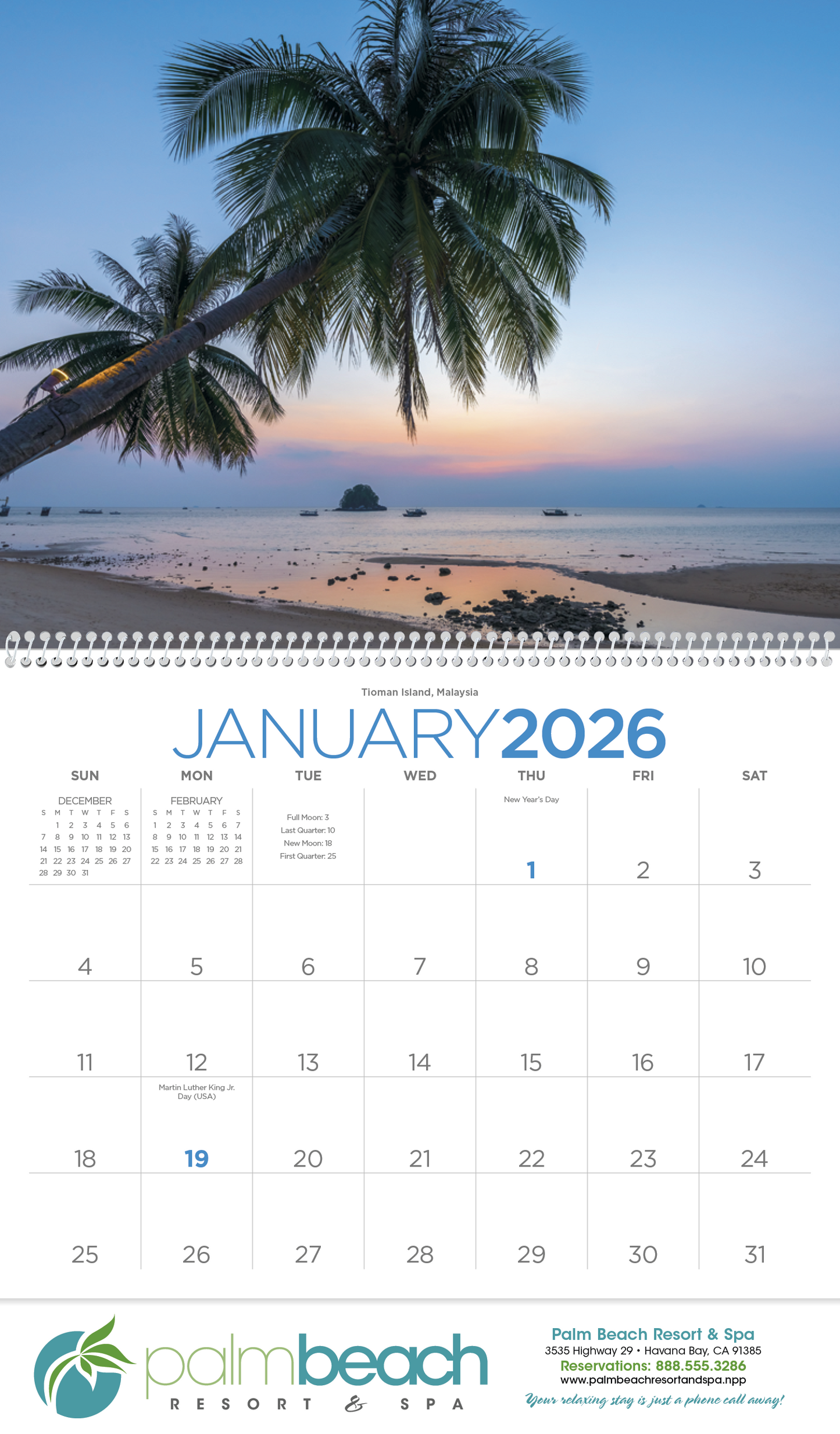 Triumph Calendars Beaches Calendar-1708