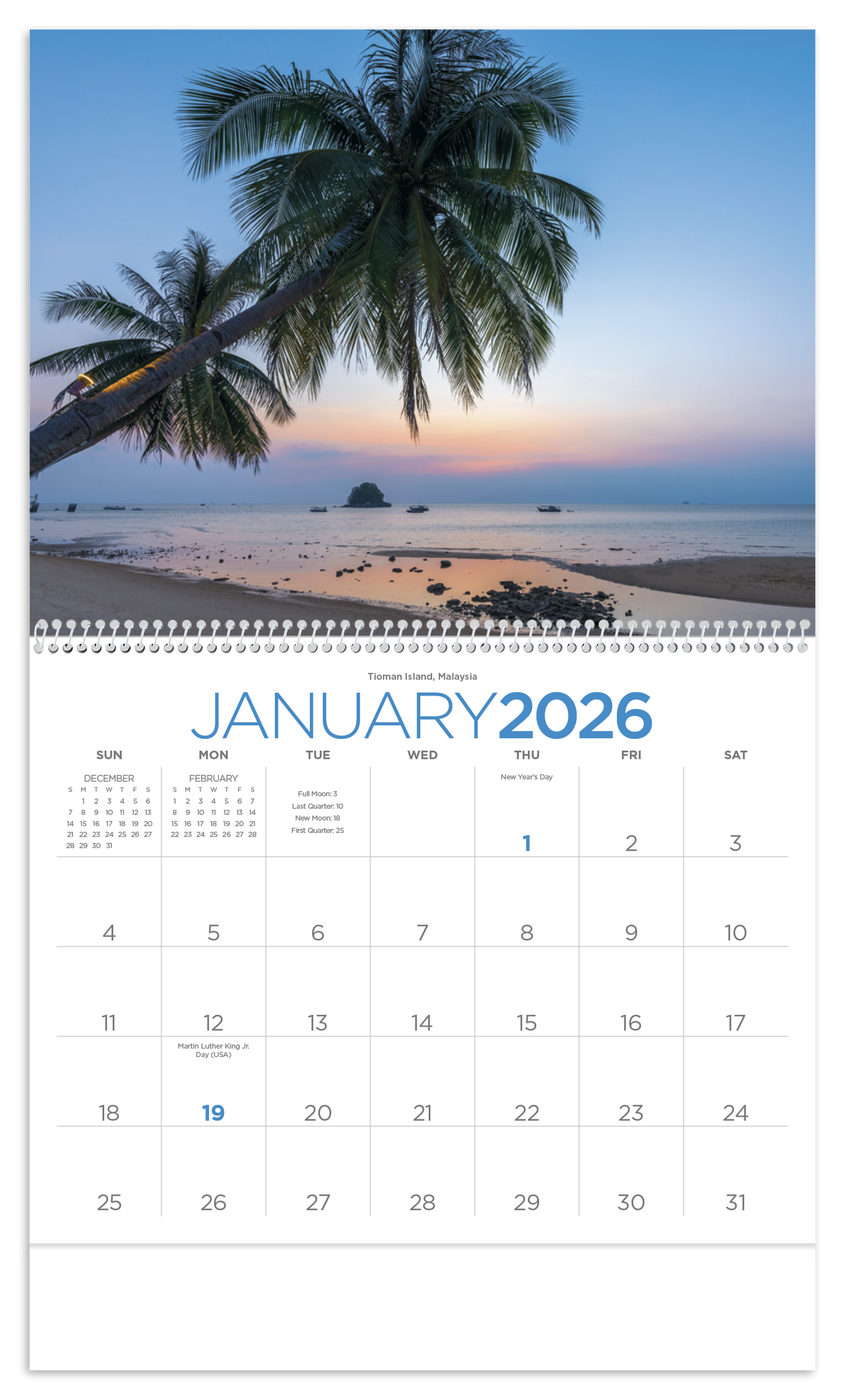 Triumph Calendars Beaches Calendar-1708