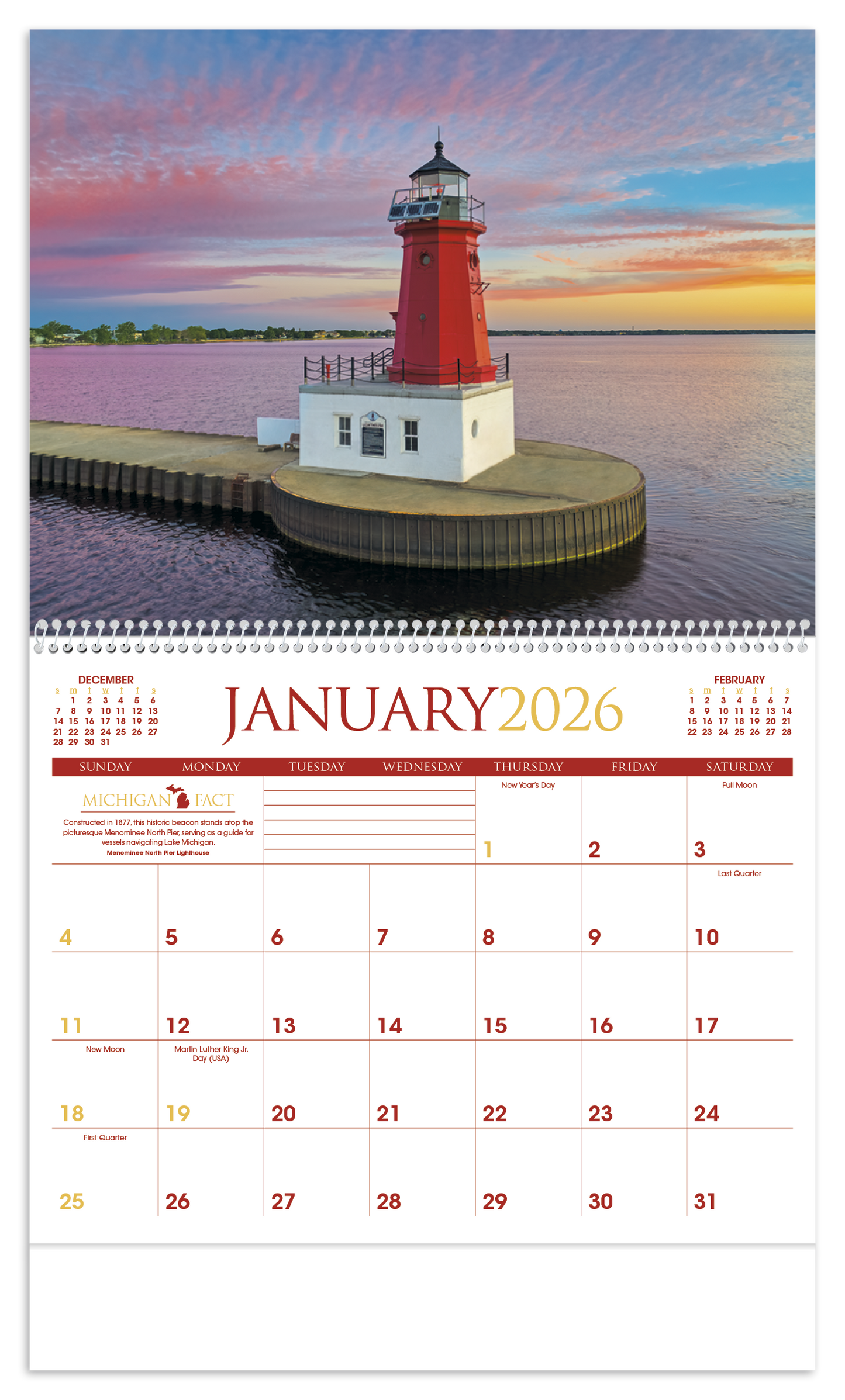 Triumph Calendars Michigan Calendar-1771