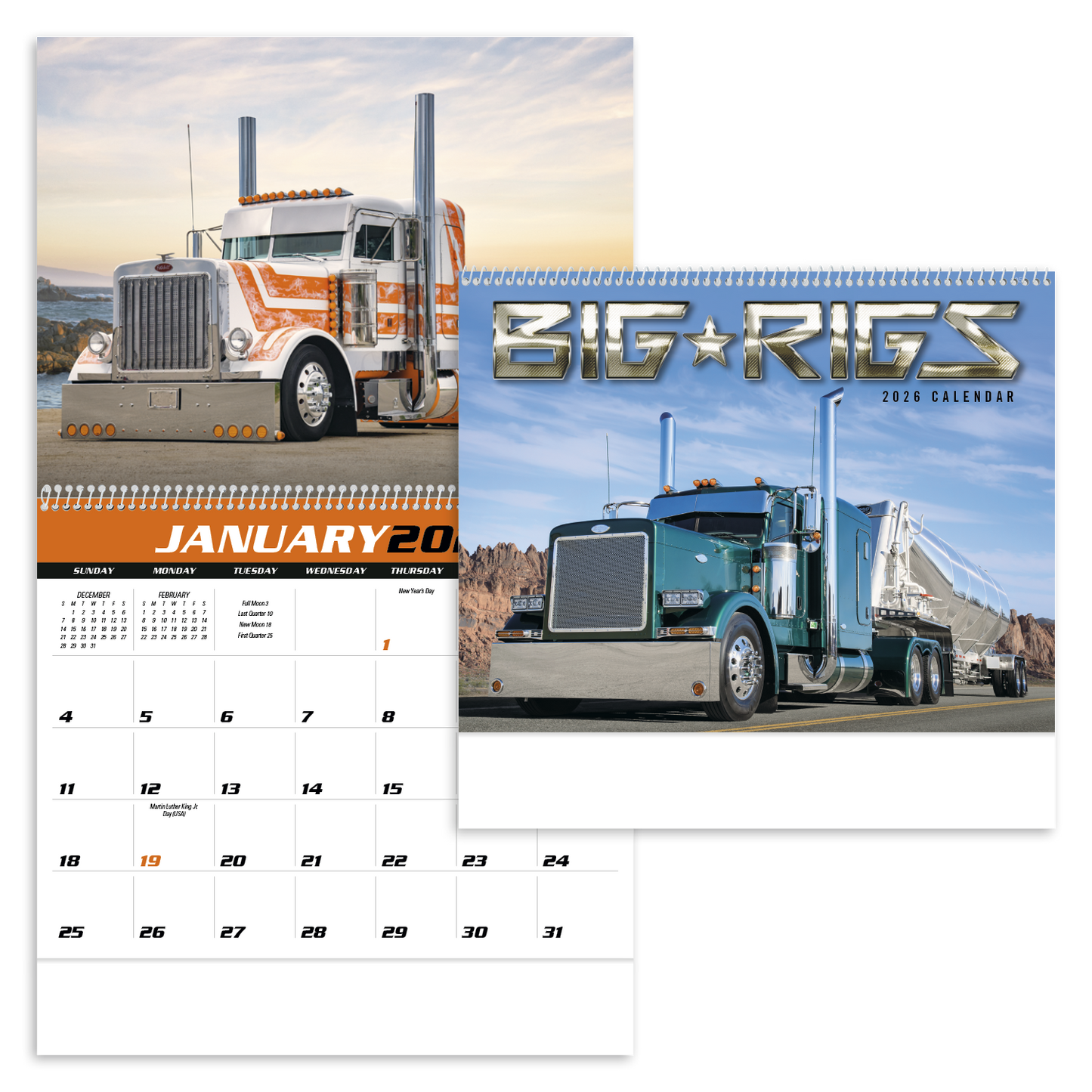 Triumph Calendars Big Rigs Calendar-1855