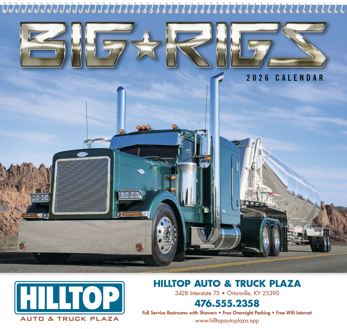 Triumph Calendars Big Rigs Calendar-1855