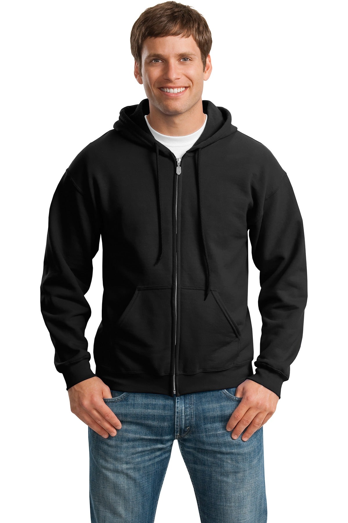 Gildan? - Heavy Blend? Full-Zip Hooded Sweatshirt. 1860