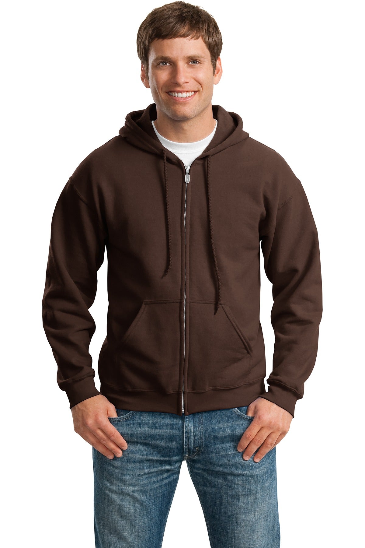 Gildan? - Heavy Blend? Full-Zip Hooded Sweatshirt. 1860