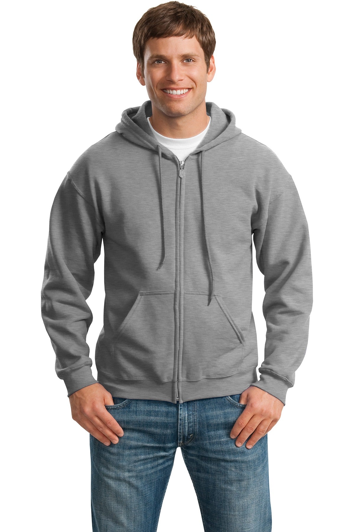 Gildan? - Heavy Blend? Full-Zip Hooded Sweatshirt. 1860