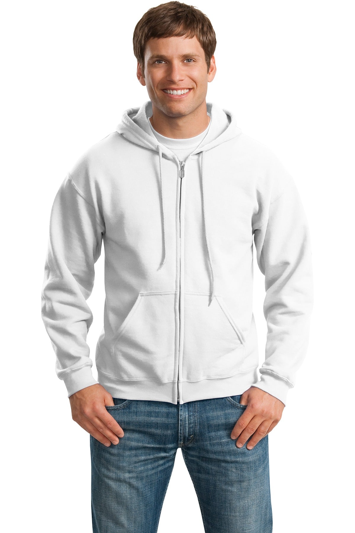 Gildan? - Heavy Blend? Full-Zip Hooded Sweatshirt. 1860