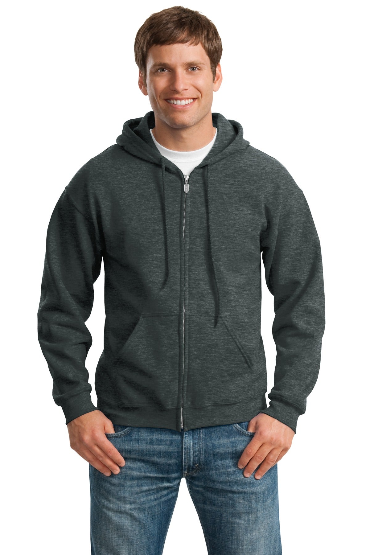 Gildan? - Heavy Blend? Full-Zip Hooded Sweatshirt. 1860