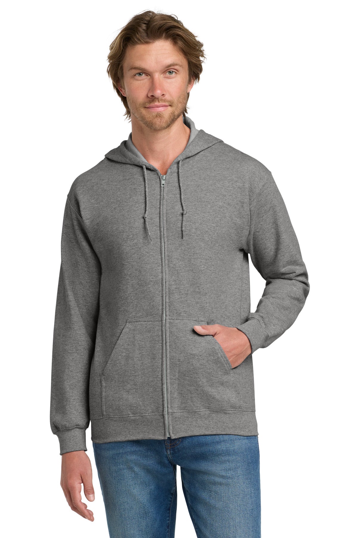 Gildan? - Heavy Blend? Full-Zip Hooded Sweatshirt. 1860