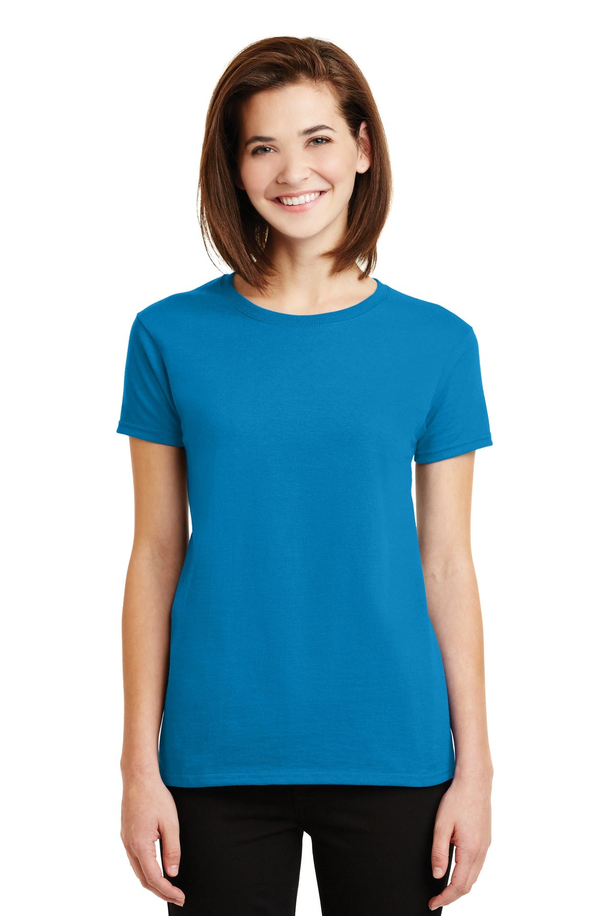 Gildan? Women's Ultra Cotton? 100% US Cotton T-Shirt. 2