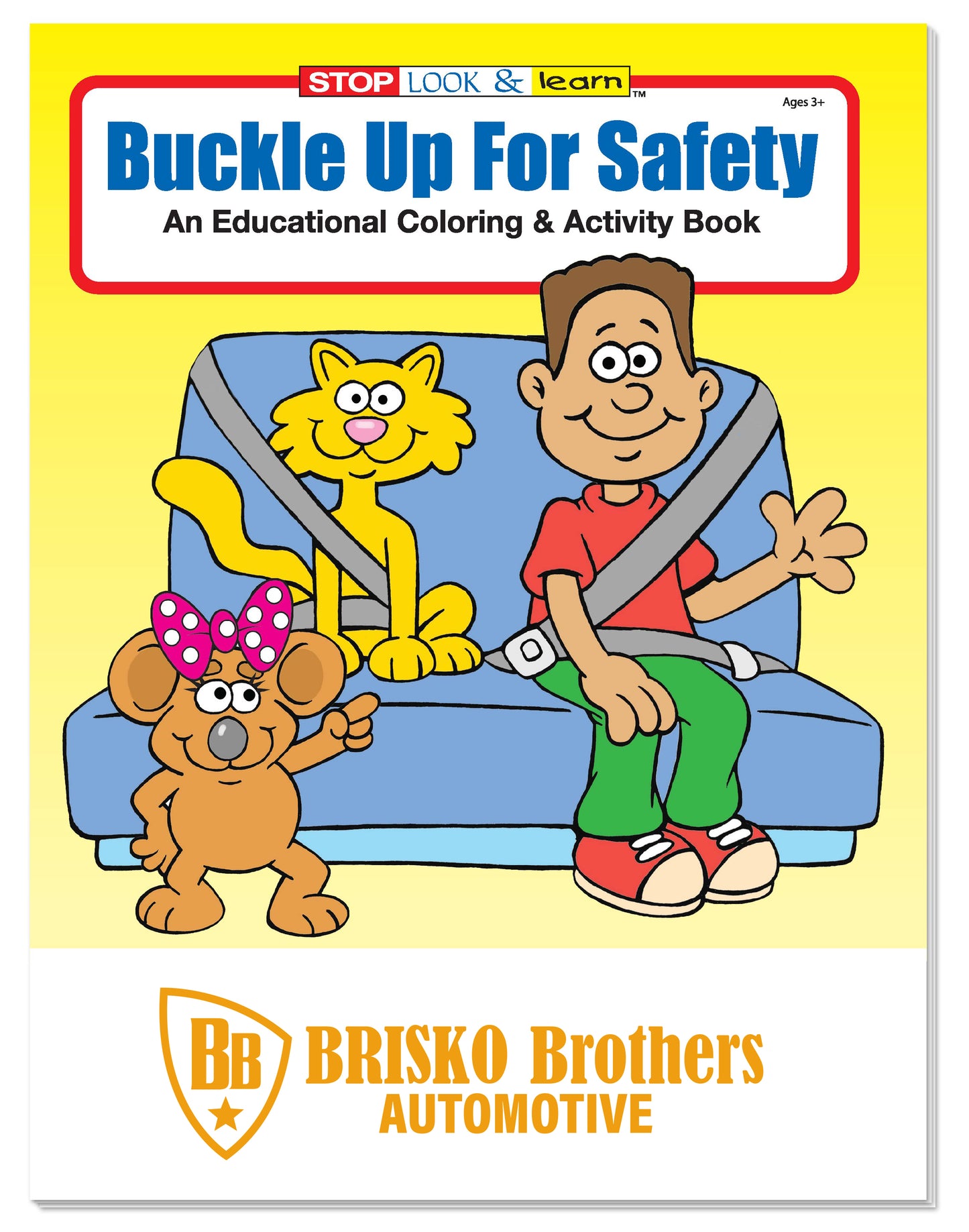 Good Value Coloring Book Buckle Up for Safety-20635