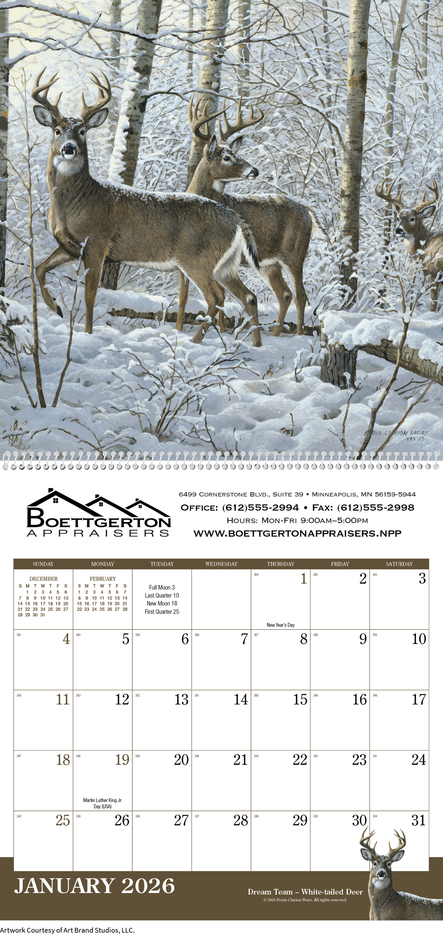 Triumph Calendars Wildlife Art Calendar-2104
