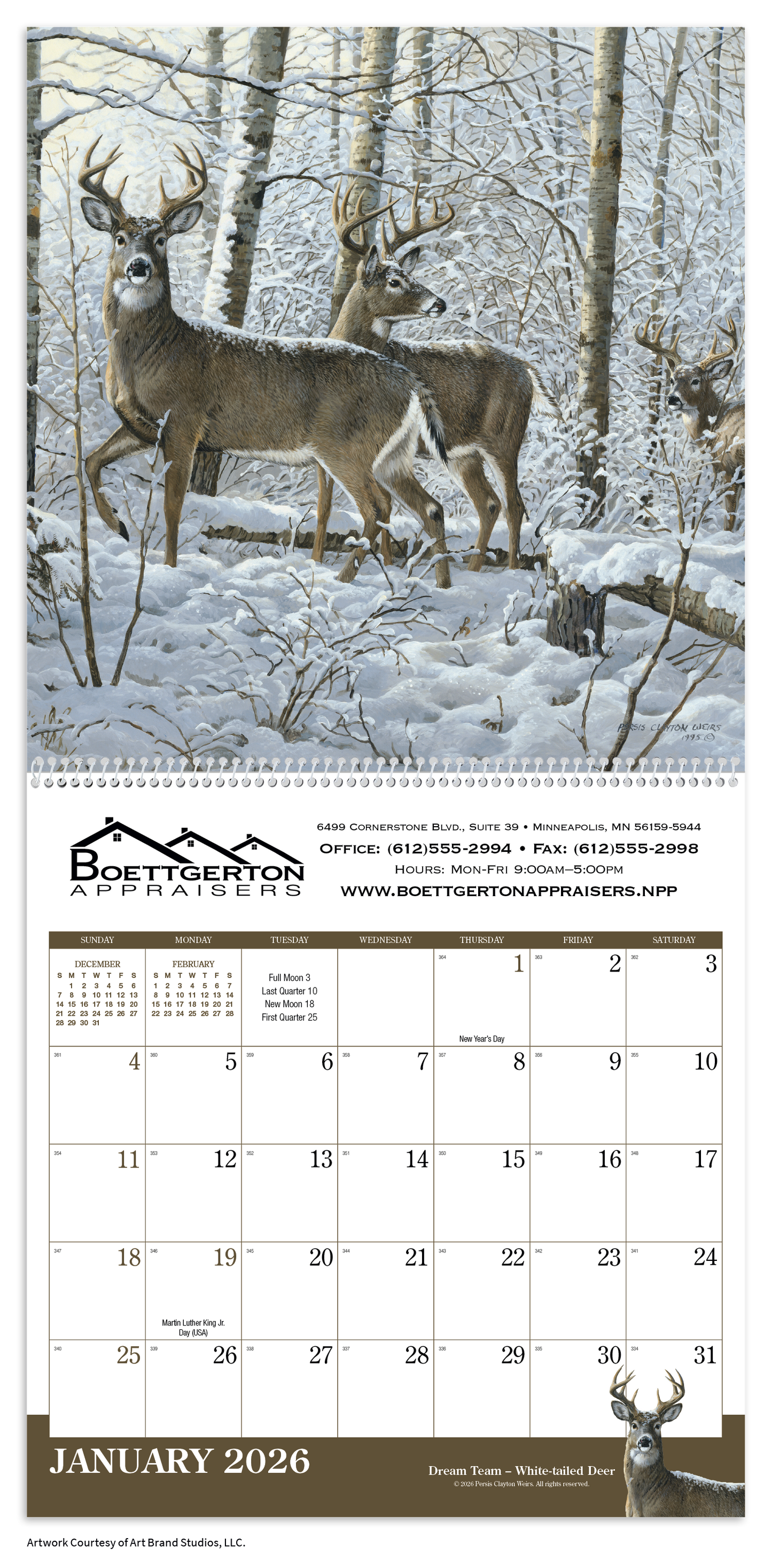 Triumph Calendars Wildlife Art Calendar-2104