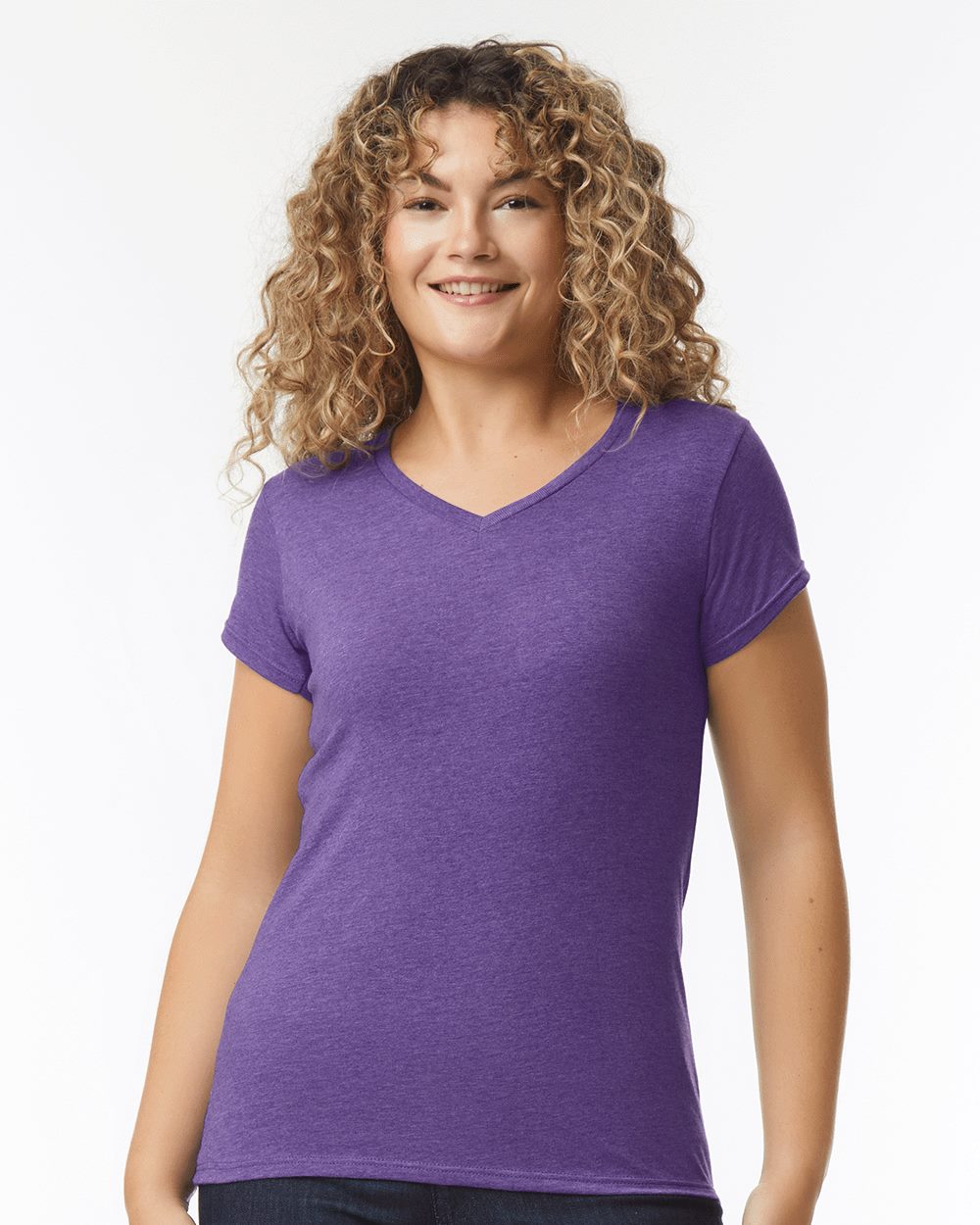 Gildan Softstyle? Women's Fit V-Neck T-Shirt. 64V00L