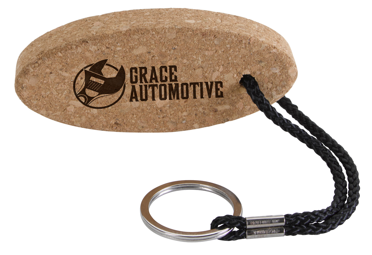 Buoy Oval Cork Keychain-21289