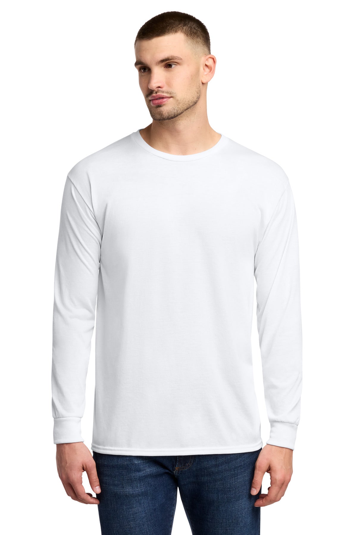 Jerzees® Dri-Power® 100% Polyester Long Sleeve T-Shirt