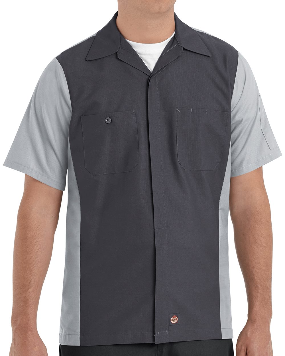 Red Kap? Short Sleeve Ripstop Crew Shirt. SY20