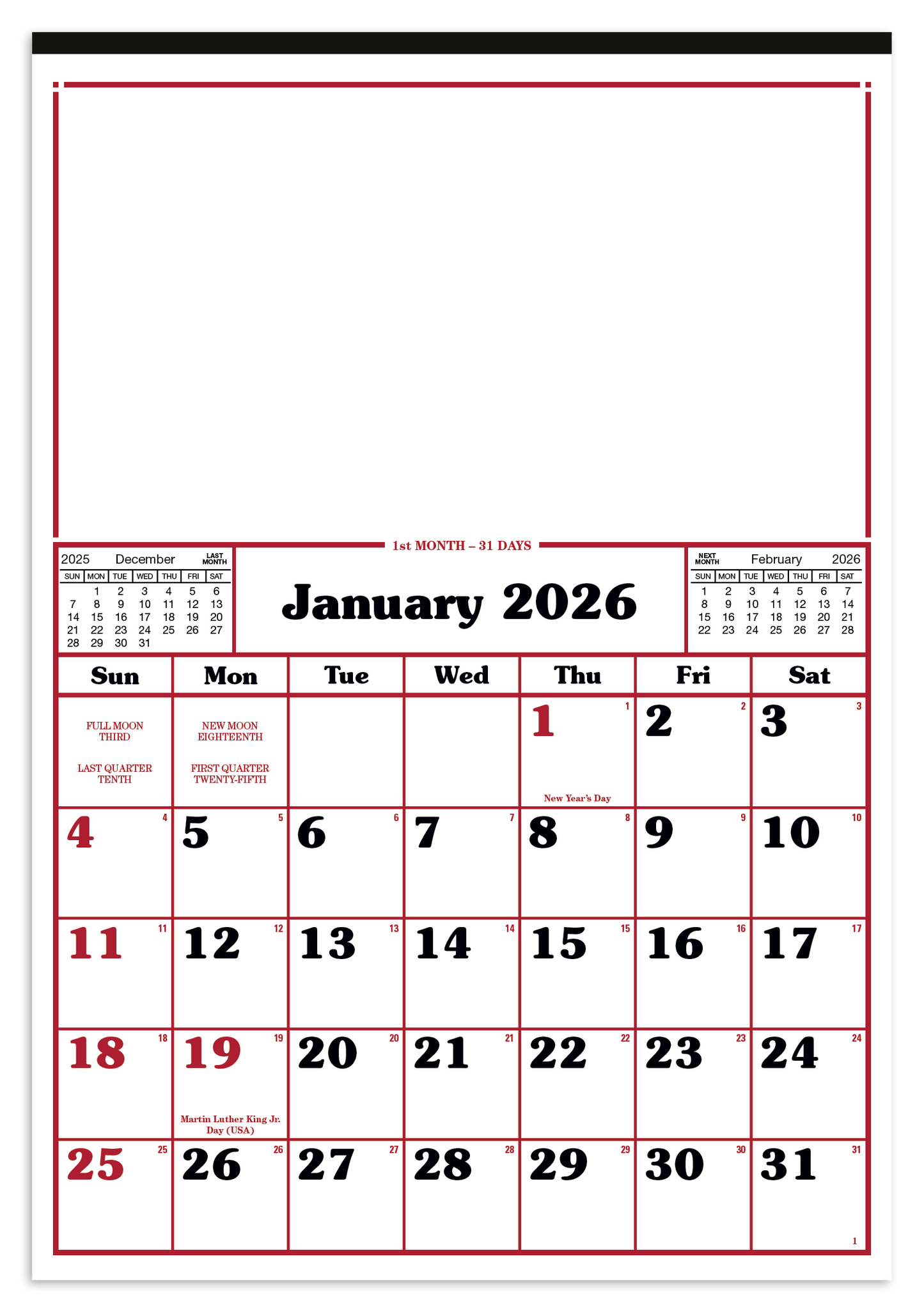 Skinner Kennedy Commercial 12Sheet Calendar-24-E