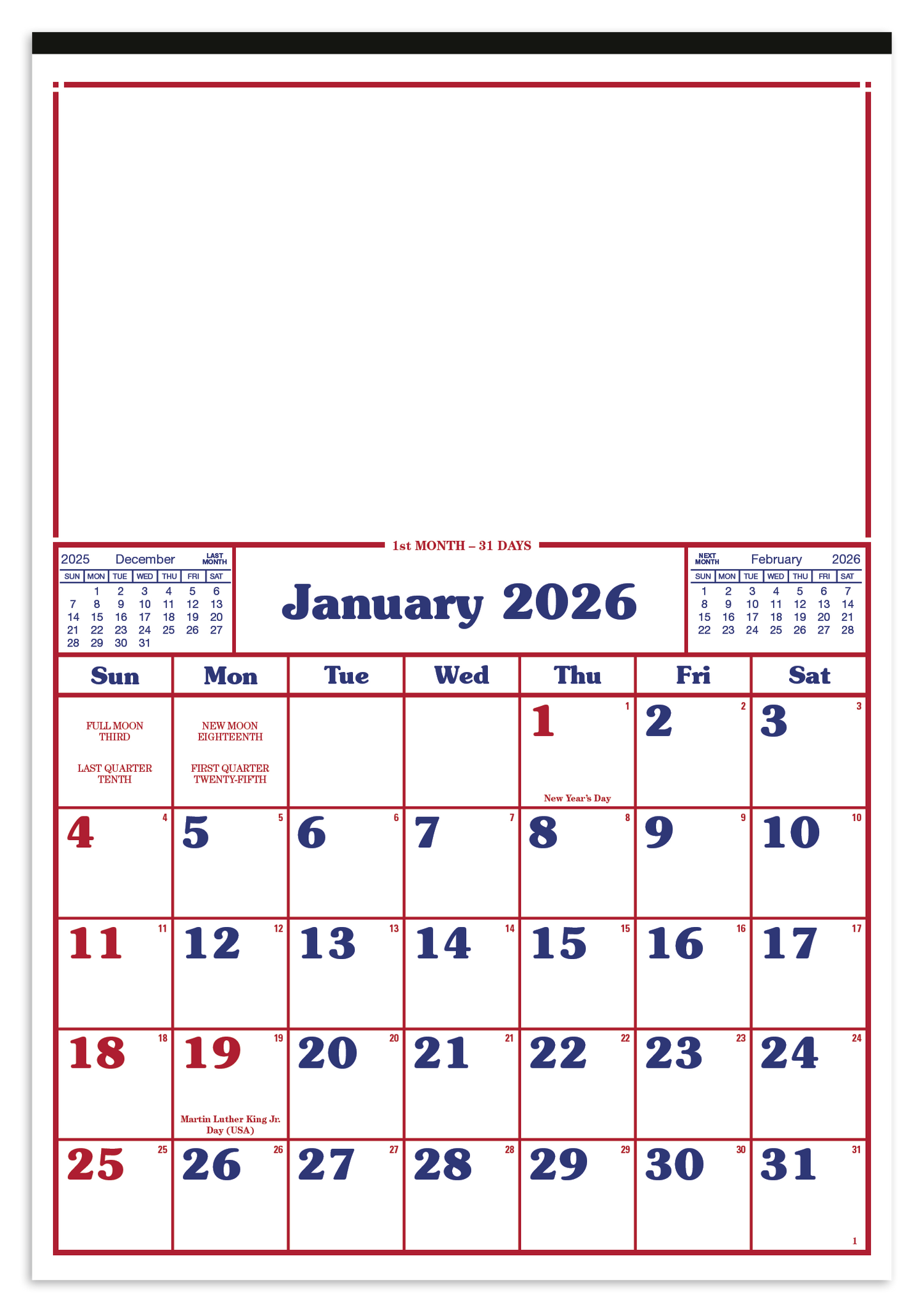 Skinner Kennedy Commercial 12Sheet Calendar-24-E