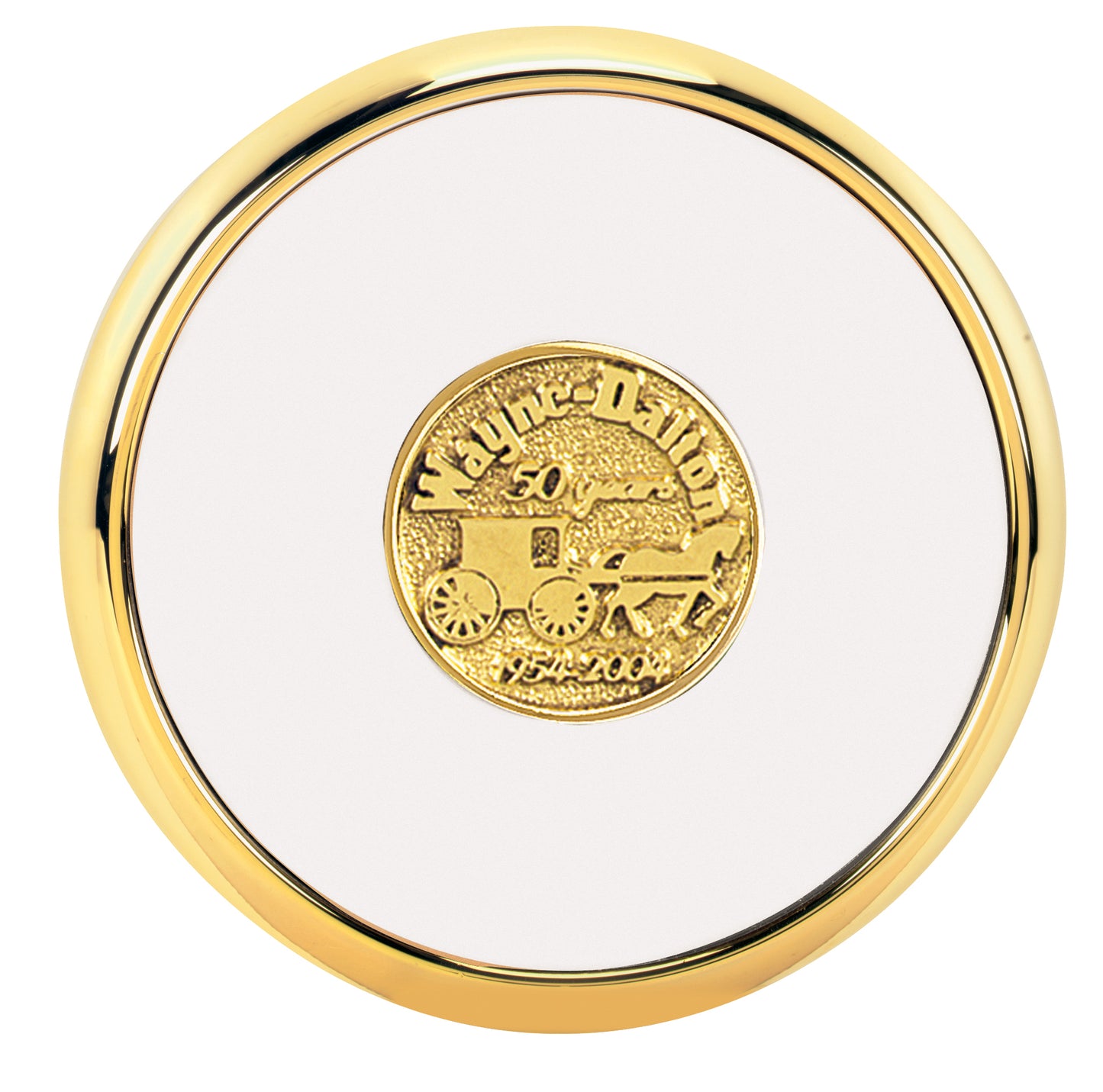 JAFFA Round Brass Coaster-25035