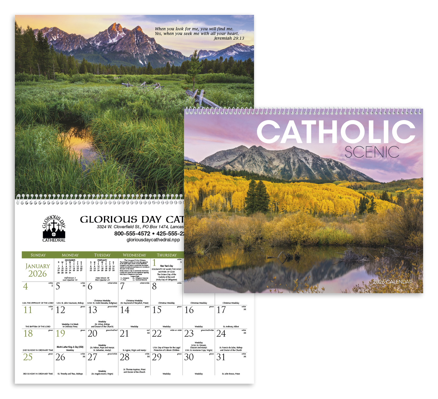 Triumph Calendars Catholic Scenic Calendar-2504