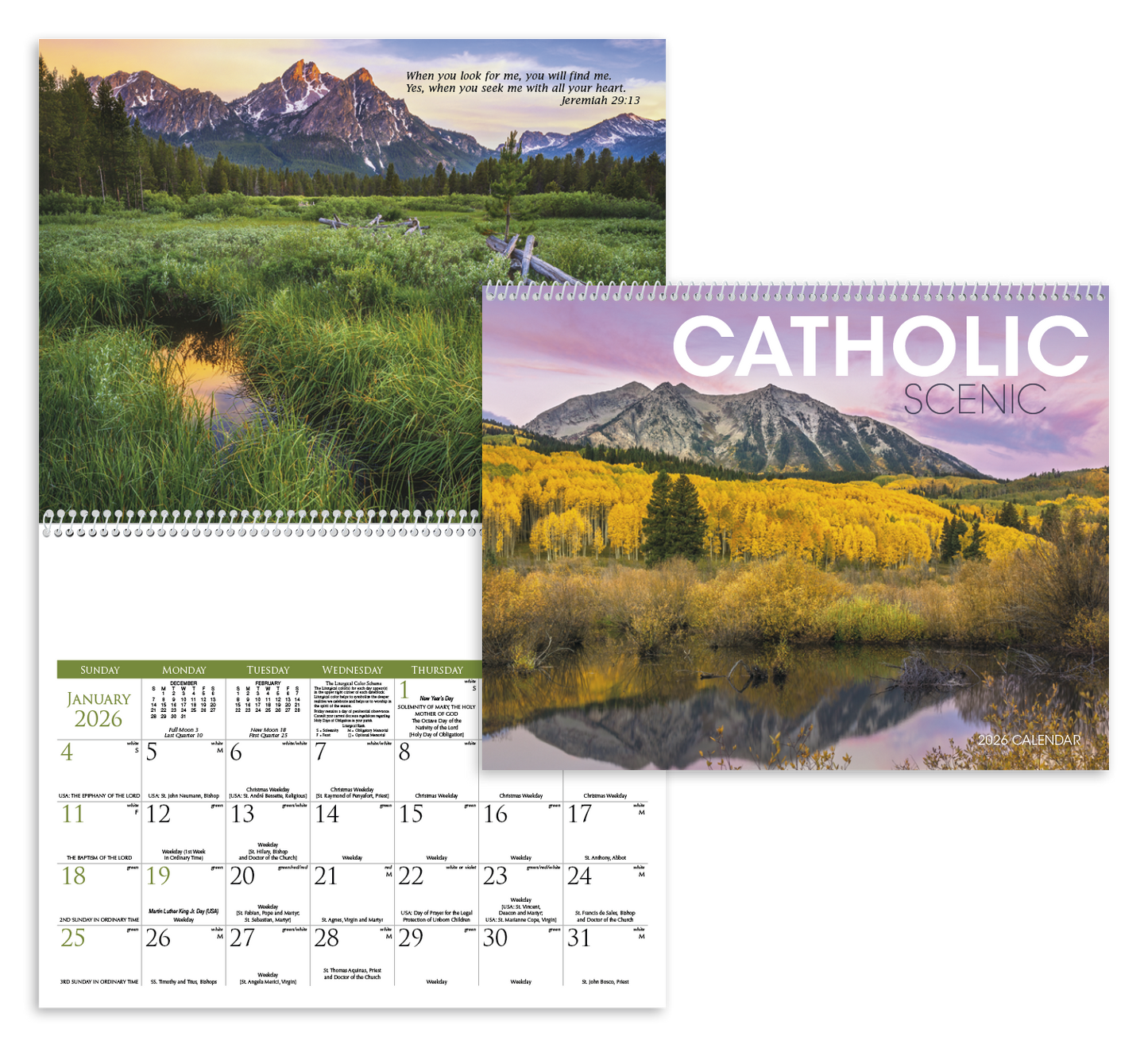 Triumph Calendars Catholic Scenic Calendar-2504