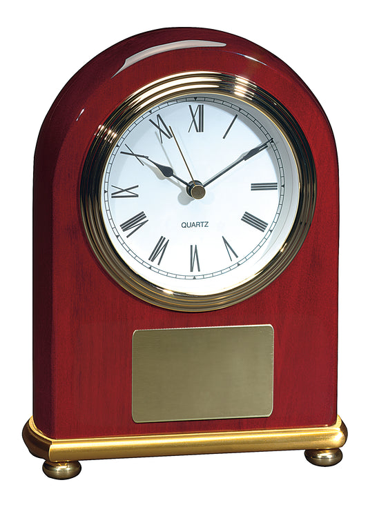 JAFFA Rosewood Arch Clock-25102