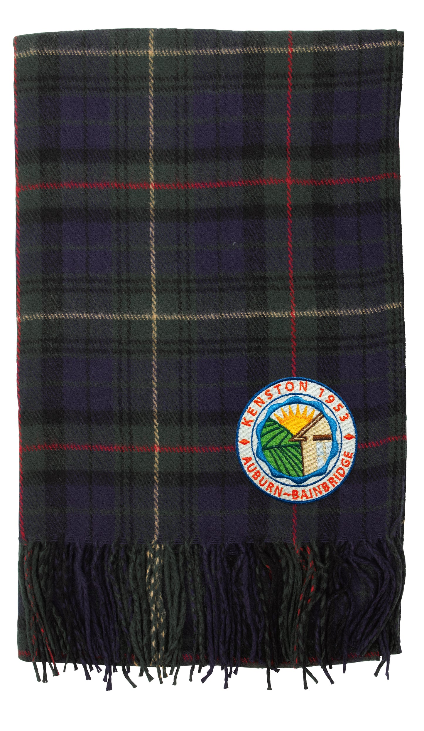 Plaid Blanket Scarf-26256