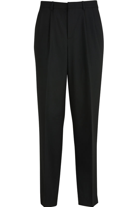 Signature Mens Ez Fit Pleated Dress Pant