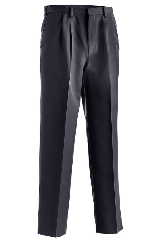 Microfiber Mens Pleated Pants