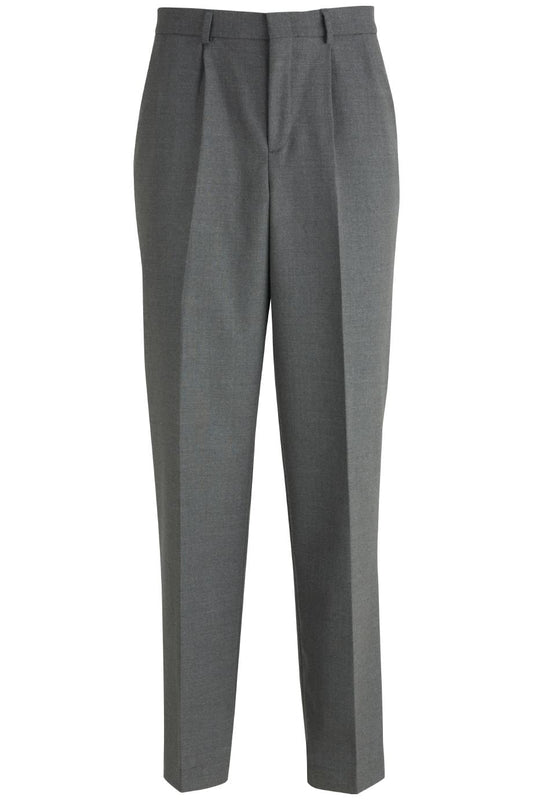 Mens Pleated Front Poly/Wool Pant